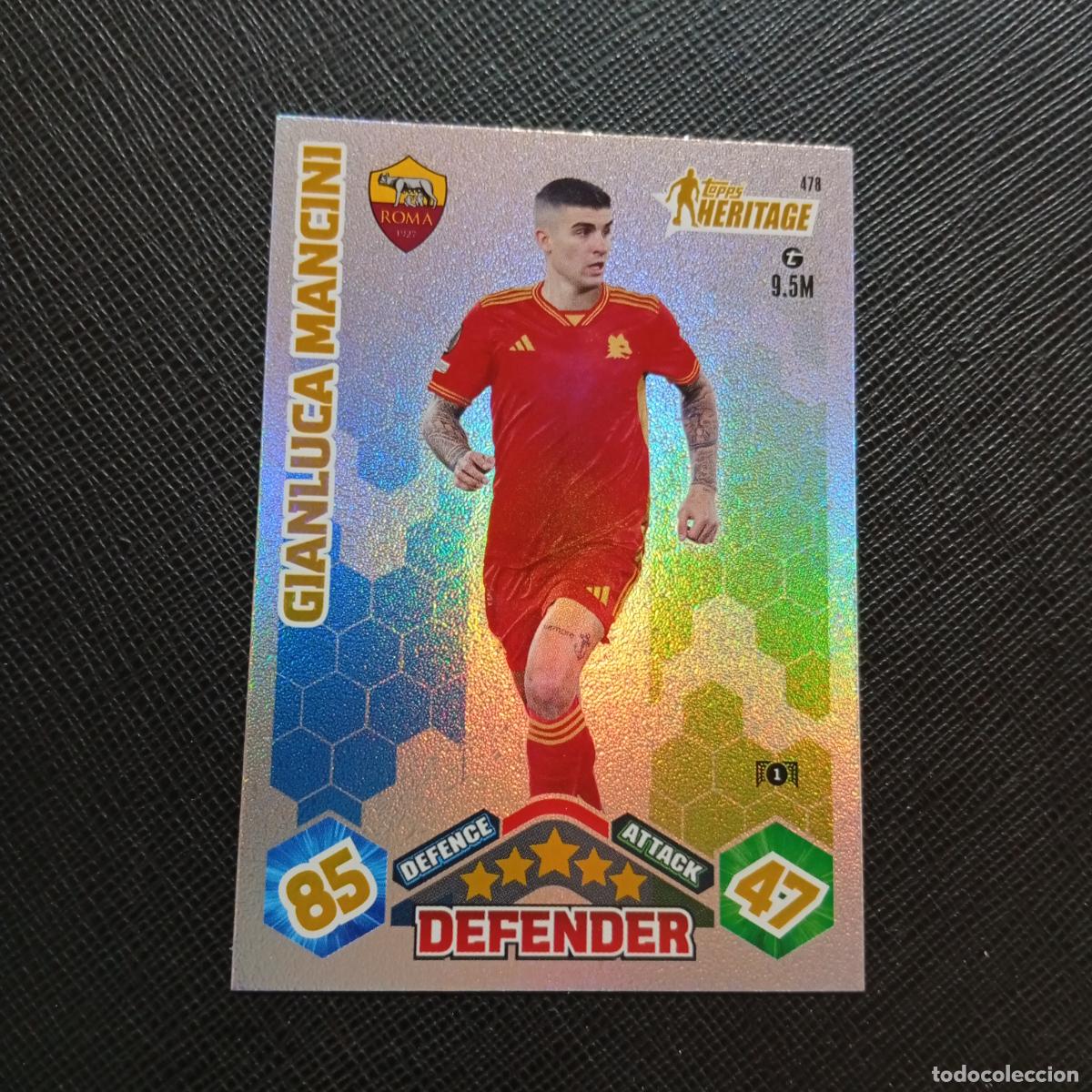 Cromos de f&uacute;tbol: 478 MANCINI ROMA TOPPS MATCH ATTAX 2023 2024 FUTBOL CROMO 23 24 - A217 PG53