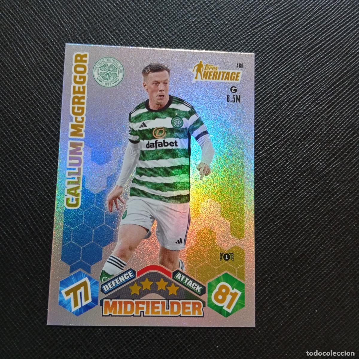 Cromos de f&uacute;tbol: 480 McGREGOR CELTIC TOPPS MATCH ATTAX 2023 2024 FUTBOL CROMO 23 24 - A217 PG53