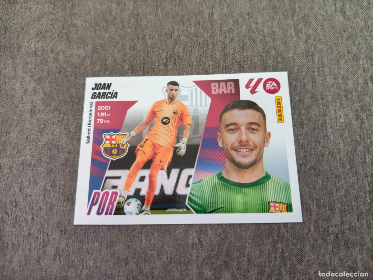 Cromos de f&uacute;tbol: Cromo 8 JOAN GARC&Iacute;A FC BARCELONA &Uacute;LTIMOS FICHAJES. Colecci&oacute;n LALIGA F&uacute;tbol 2025-2026 PANINI Nuevo