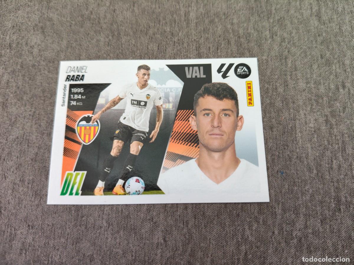 Cromos de f&uacute;tbol: Cromo 11 DANIEL RABA VALENCIA CF &Uacute;LTIMOS FICHAJES. Colecci&oacute;n LALIGA F&uacute;tbol 2025-2026 PANINI Nuevo