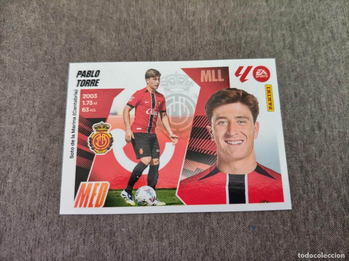 Cromos de f&uacute;tbol: Cromo 12 PABLO TORRE RCD MALLORCA &Uacute;LTIMOS FICHAJES. Colecci&oacute;n LALIGA F&uacute;tbol 2025-2026 PANINI Nuevo