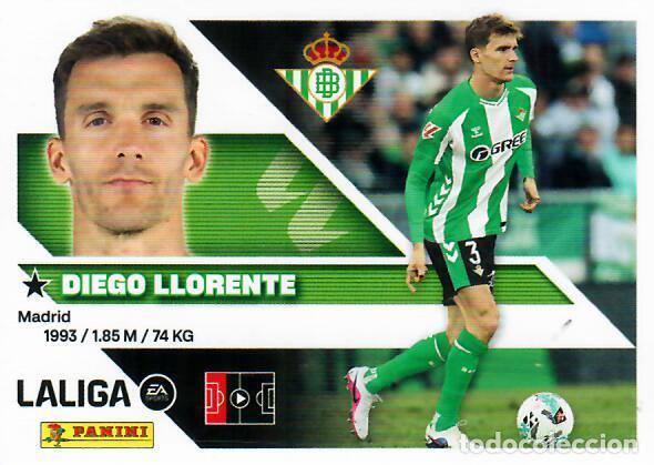 Cromos de f&uacute;tbol: CROMO PANINI LIGA ESTE 26 27 - N&ordm; 6 - DIEGO LLORENTE - BETIS