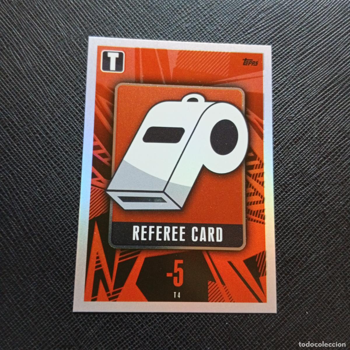 Cromos de f&uacute;tbol: REFEREE CARD TOPPS MATCH ATTAX 2023 2024 FUTBOL CROMO 23 24 - A217 PG55