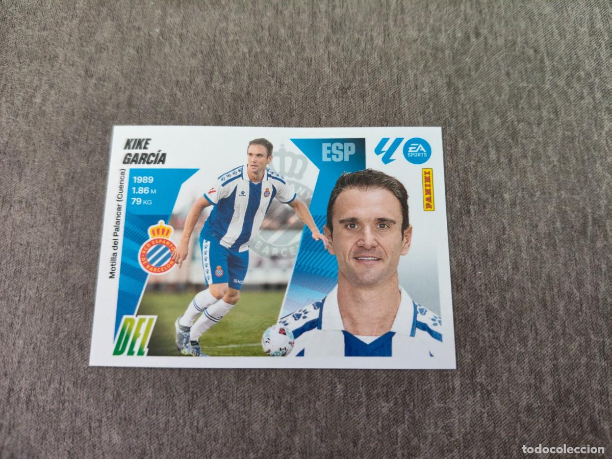 Cromos de f&uacute;tbol: Cromo 14 KIKE GARC&Iacute;A RCD ESPANYOL &Uacute;LTIMOS FICHAJES. Colecci&oacute;n LALIGA F&uacute;tbol 2025-2026 PANINI Nuevo