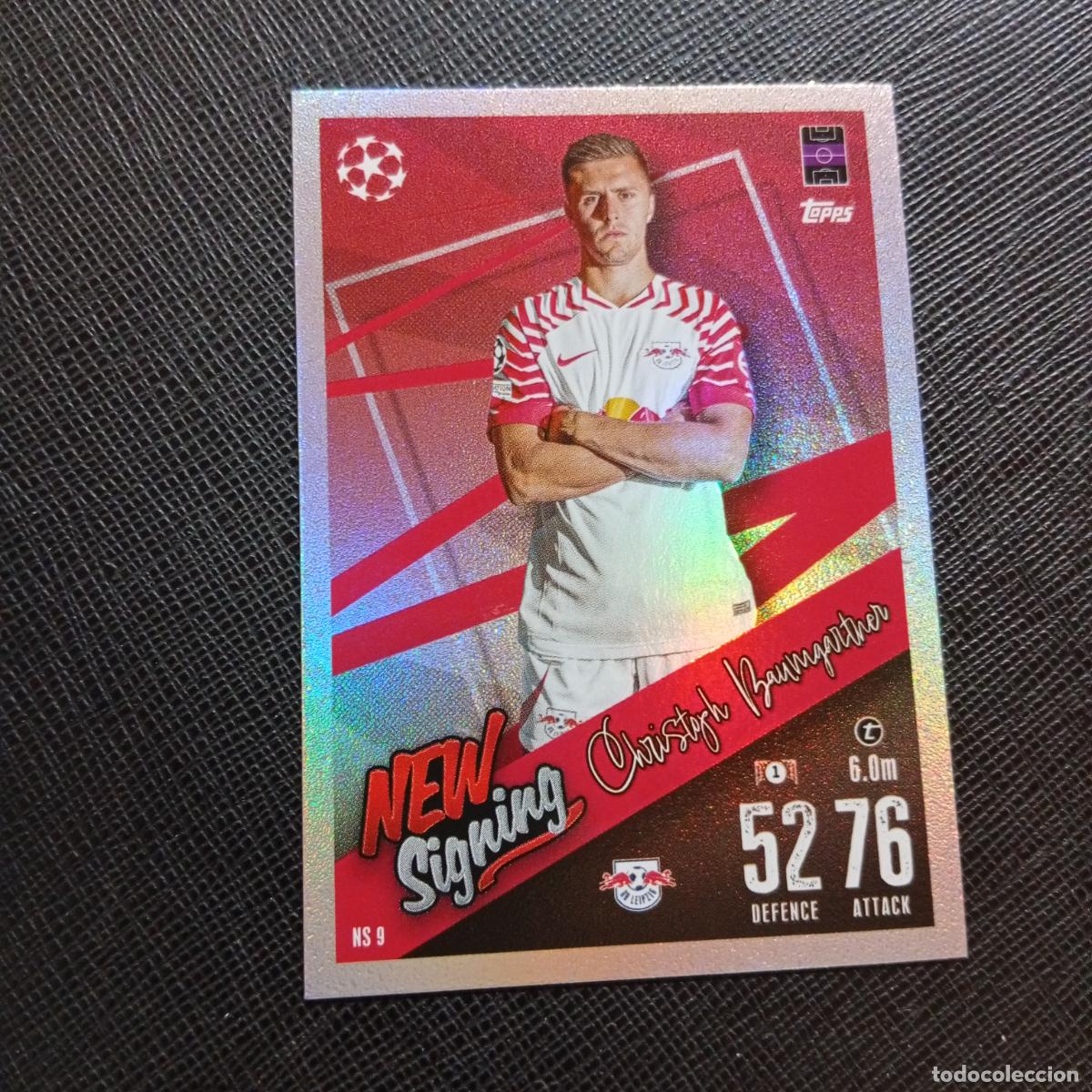 Cromos de Futebol: NS 9 CHRISTOPH BAUMGARTNER TOPPS MATCH ATTAX 2023 2024 FUTBOL CROMO 23 24 - A217 PG55