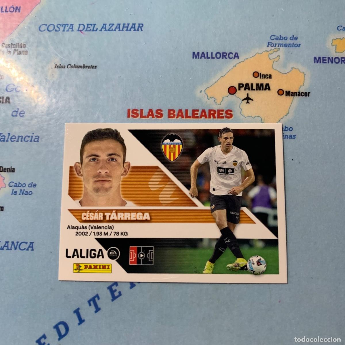 Cartes &agrave; collectionner de Football: T&aacute;rrega n&uacute;mero 7 Valencia cromo liga este 26-27 2026-2027