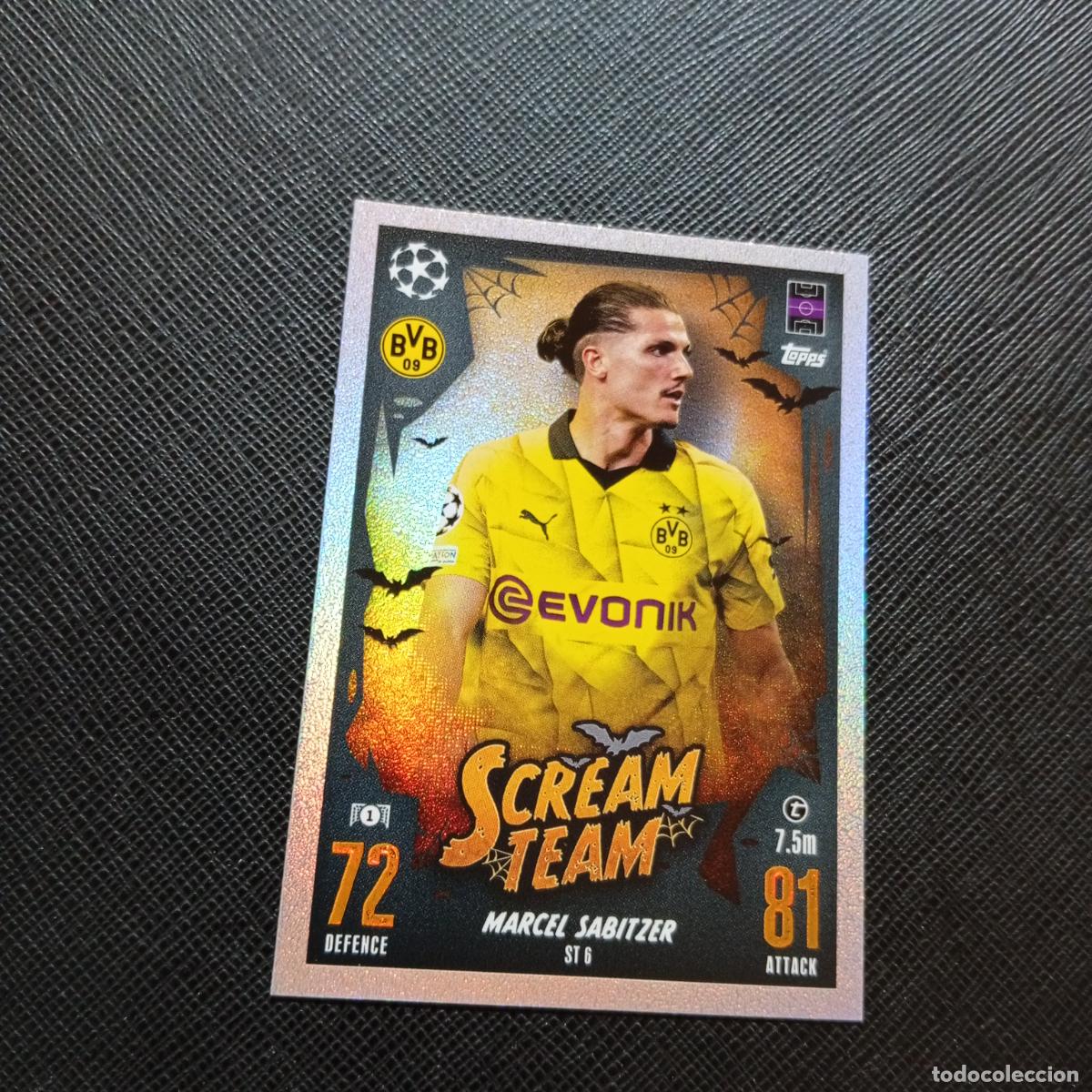 Cromos de f&uacute;tbol: ST 6 MARCEL SABITZER BORUSSIA TOPPS MATCH ATTAX 2023 2024 FUTBOL CROMO 23 24 - A217 PG57
