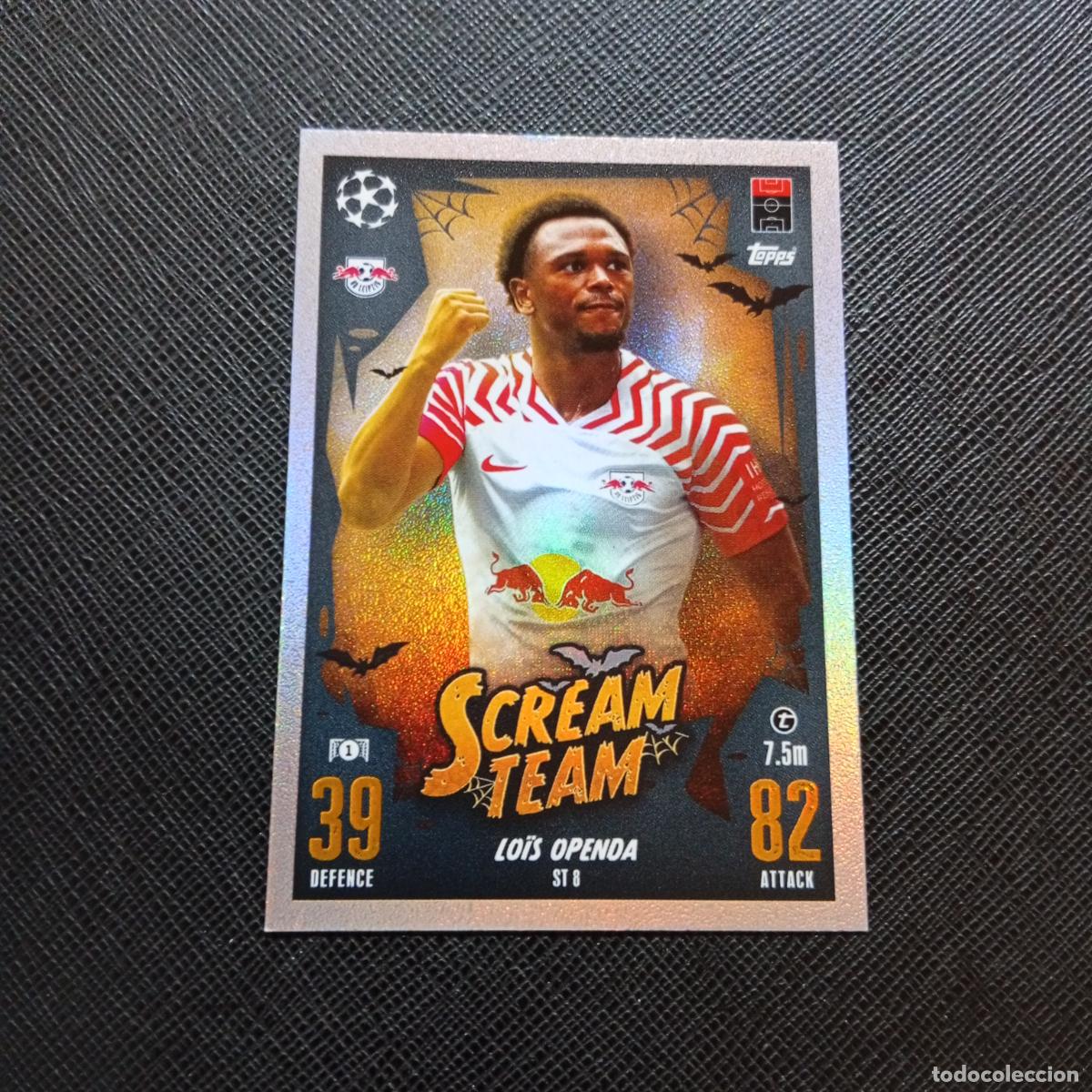 Cromos de f&uacute;tbol: ST 8 LOIS OPENDA RB LEIPZIG TOPPS MATCH ATTAX 2023 2024 FUTBOL CROMO 23 24 - A217 PG57