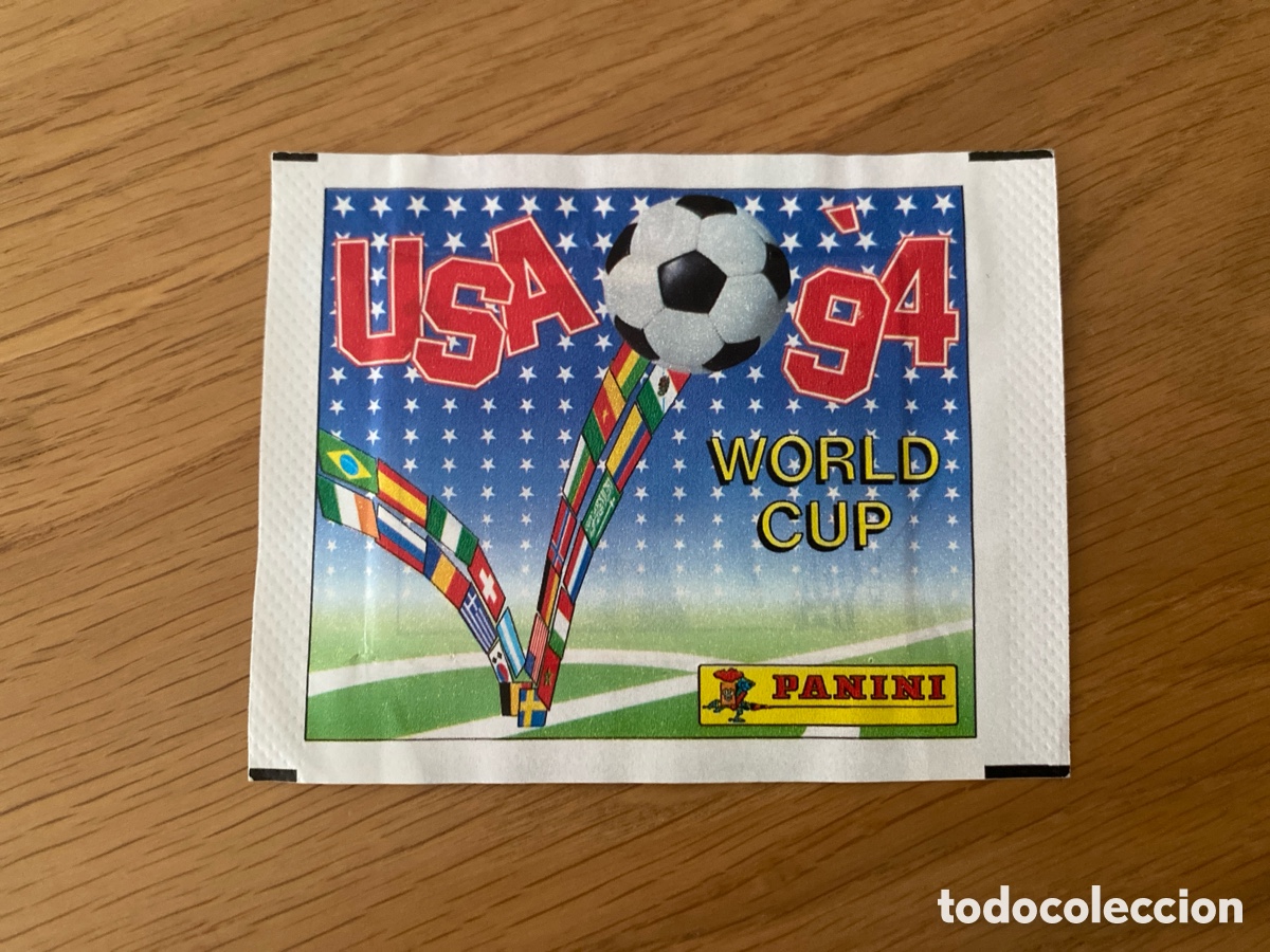 Cromos de f&uacute;tbol: Sobre sellado original panini mundial USA 94 - stickers &aacute;lbum world cup cromos 1994