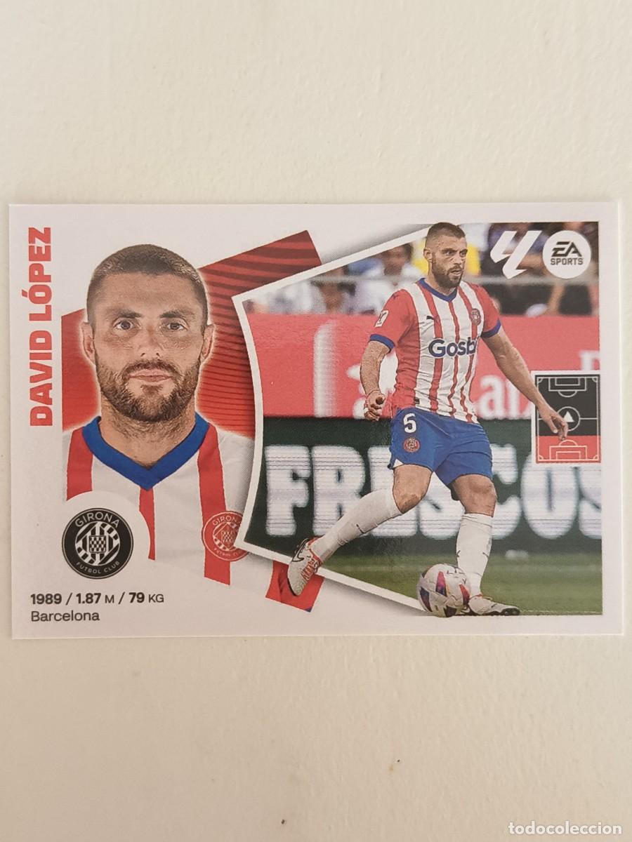 Cromos de f&uacute;tbol: #9 DAVID LOPEZ (GIRONA F.C.) LIGA 24/25 ESTE