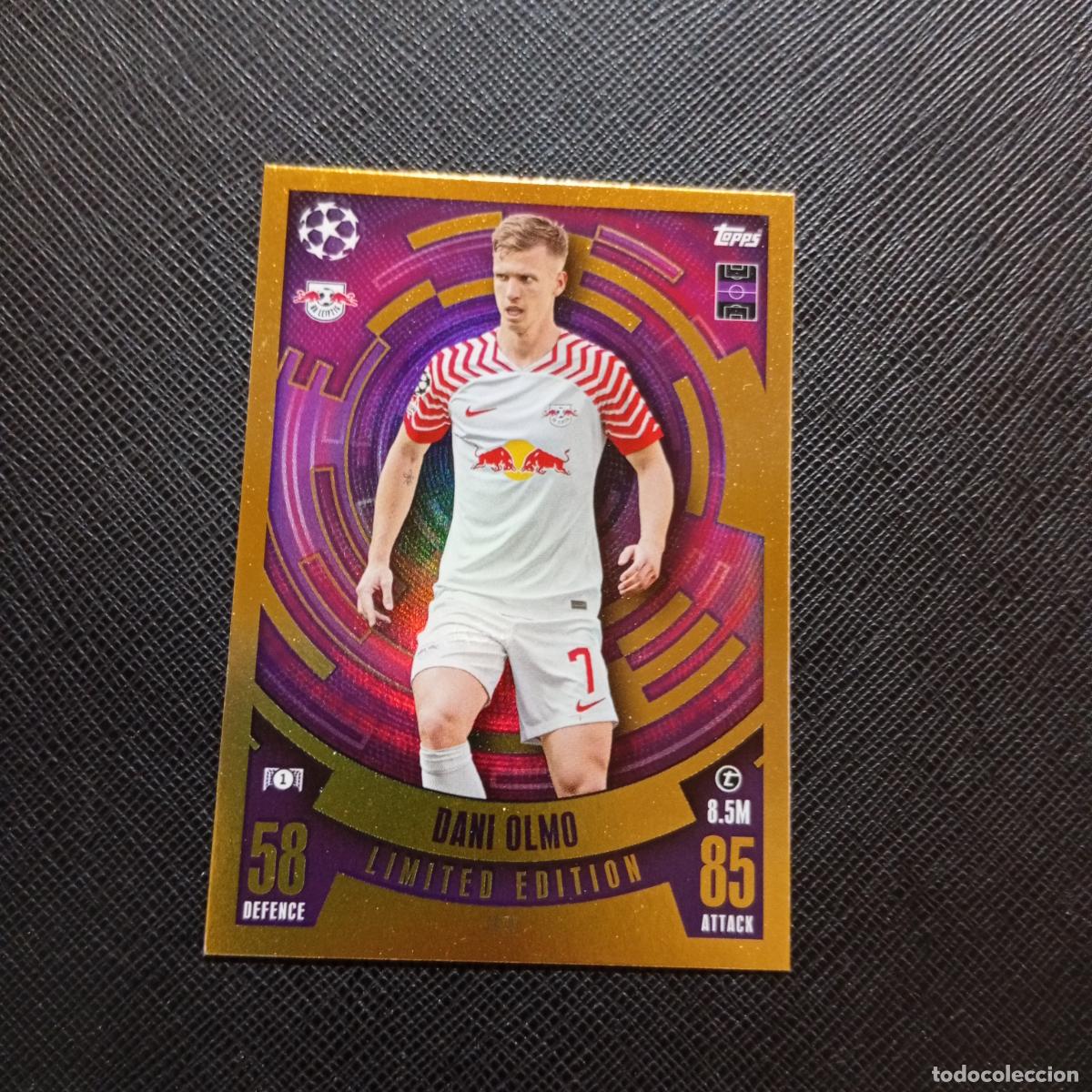 Cromos de f&uacute;tbol: DANI OLMO RB LEIPZIG TOPPS MATCH ATTAX 2023 2024 FUTBOL 23 24 - A217 PG58 LIMITED EDITION