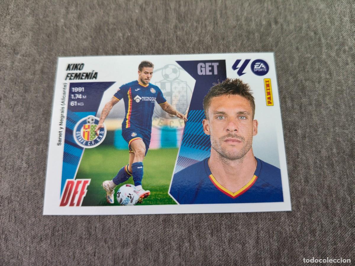 Cromos de f&uacute;tbol: Cromo 23 KIKO FEMENIA GETAFE CF &Uacute;LTIMOS FICHAJES. Colecci&oacute;n LALIGA F&uacute;tbol 2025-2026 PANINI Nuevo