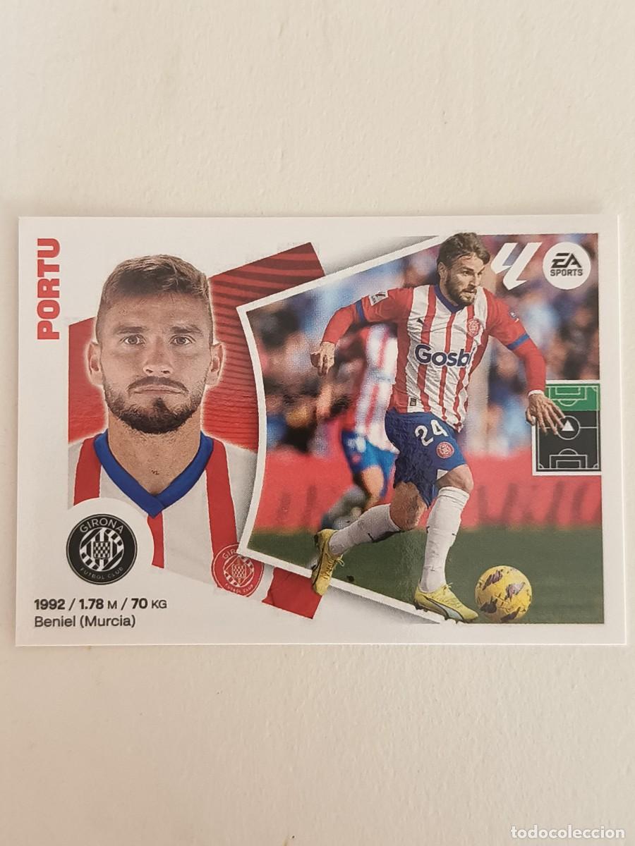 Cromos de f&uacute;tbol: #17 PORTU (GIRONA F.C.) LIGA 24/25 ESTE
