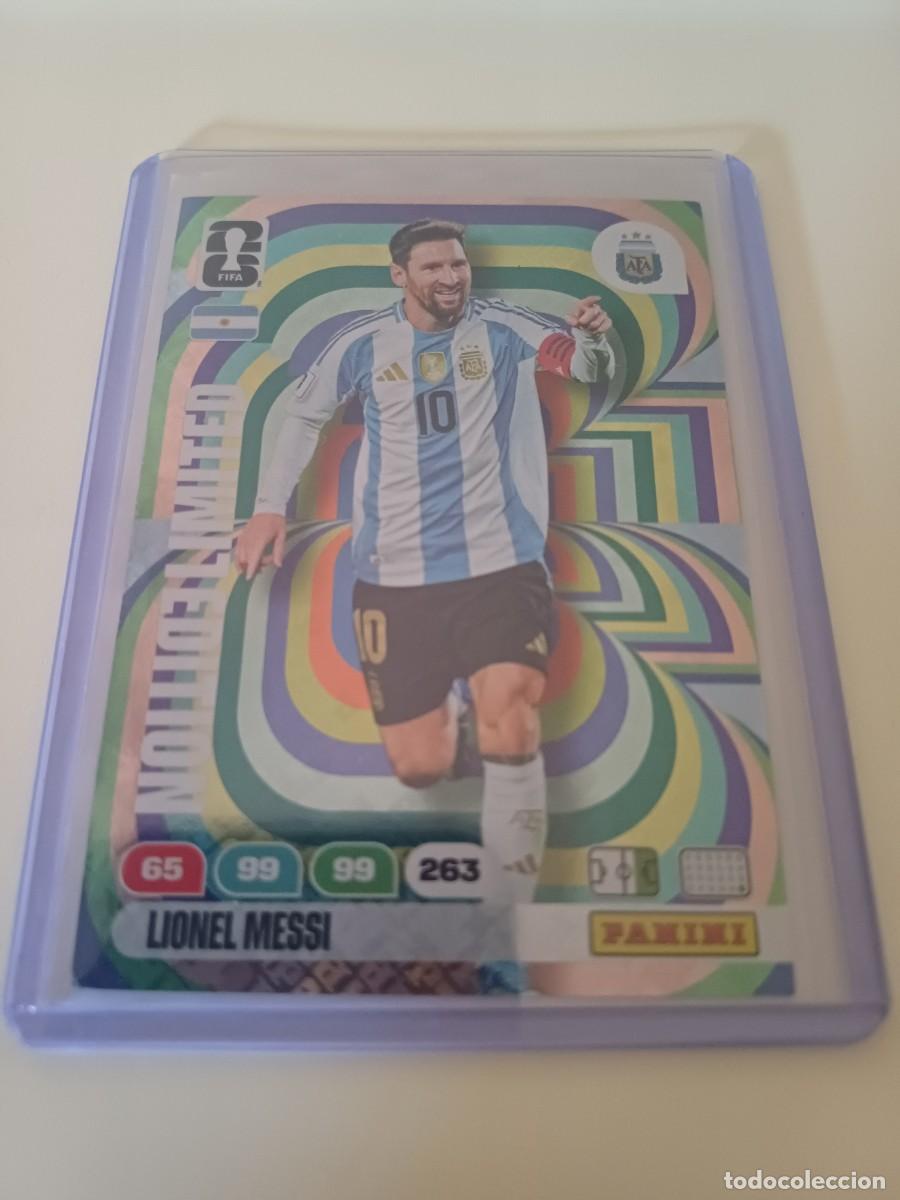 Cromos de f&uacute;tbol: EL-SP ARG MESSI Limited Edition Holograma