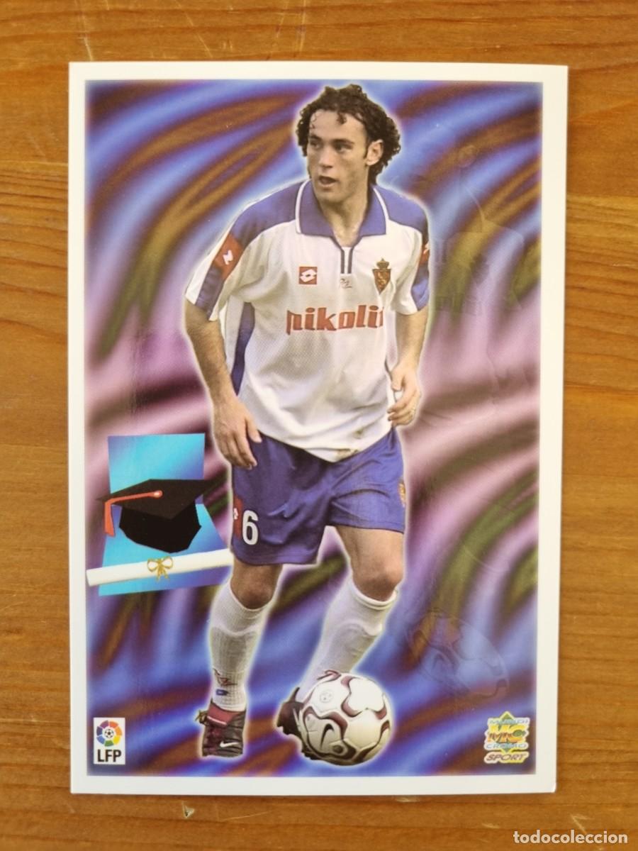 Cromos de f&uacute;tbol: 58 MILITO (Real Zaragoza). Top Liga 2004 (Mundicromo)