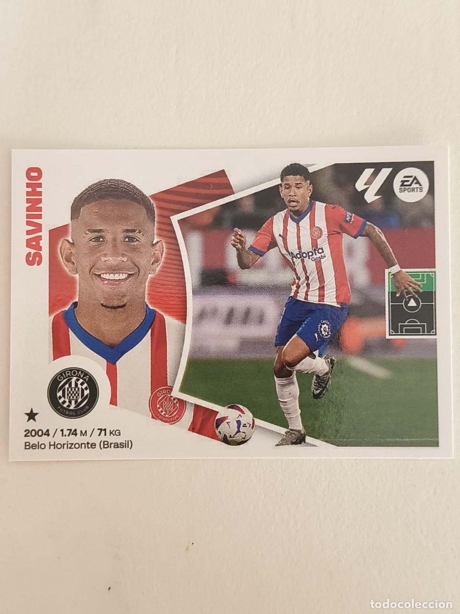 Cromos de f&uacute;tbol: #18 SAVINHO (GIRONA F.C.) LIGA 24/25 ESTE