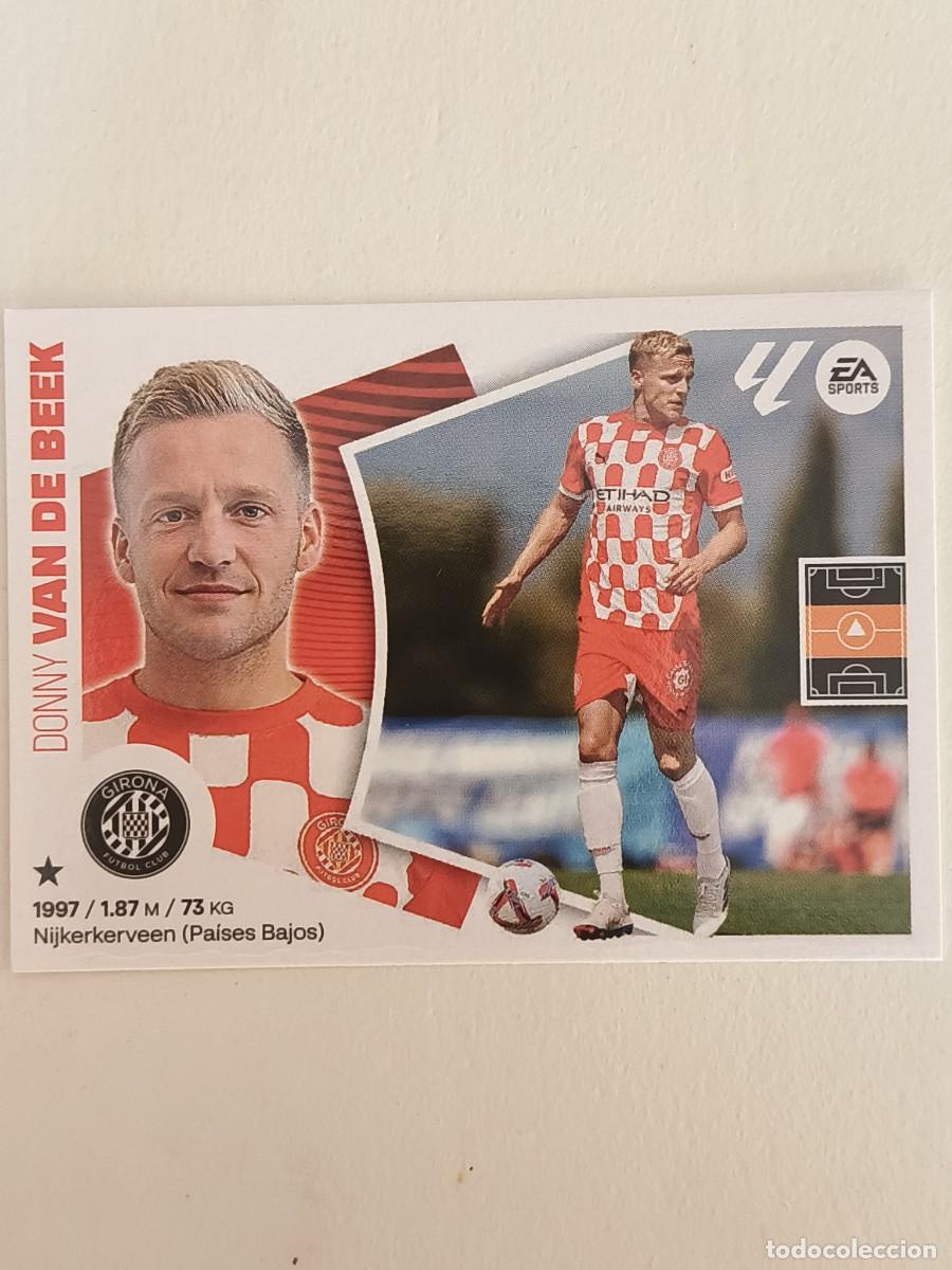Cromos de f&uacute;tbol: #VAN DE BEEK ULTIMO FICHAJE 6 (GIRONA F.C.) LIGA 24/25 ESTE