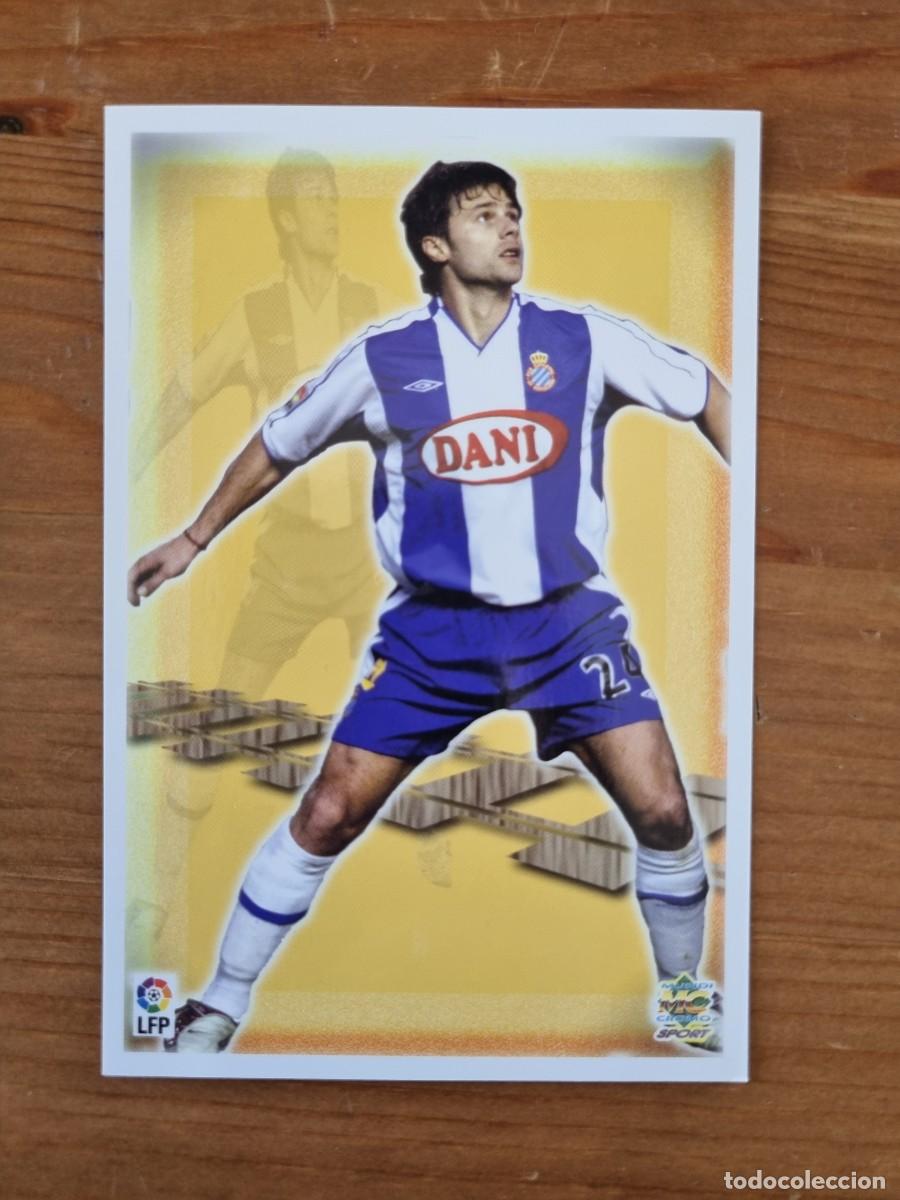 Cromos de f&uacute;tbol: 62 POCHETTINO (RCD Espanyol). Top Liga 2004 (Mundicromo)