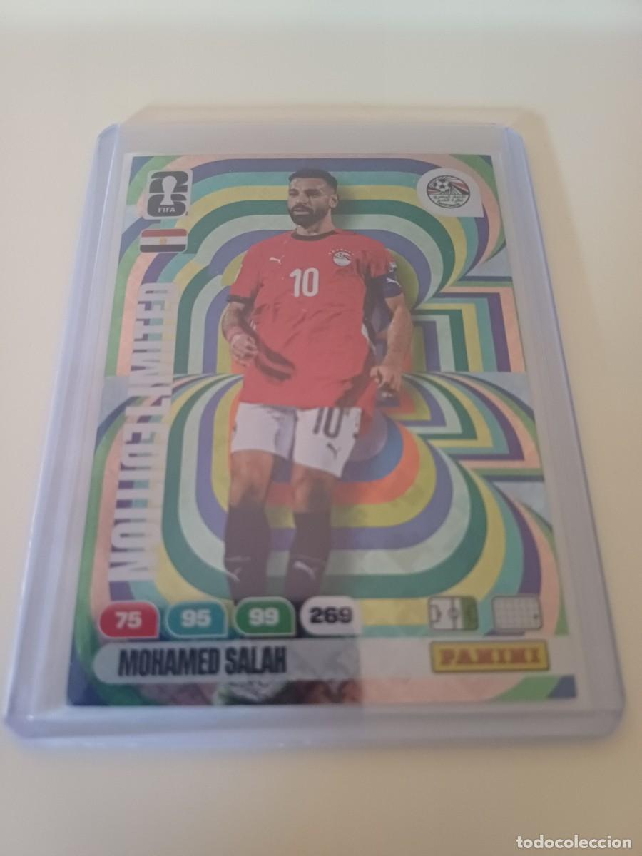 Cromos de f&uacute;tbol: EL-SP EGY SALAH Limited Edition Holograma