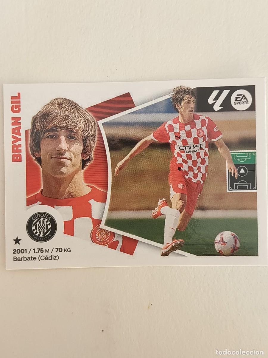 Cromos de f&uacute;tbol: #BRYAN GIL ULTIMO FICHAJE 19 (GIRONA F.C.) LIGA 24/25 ESTE