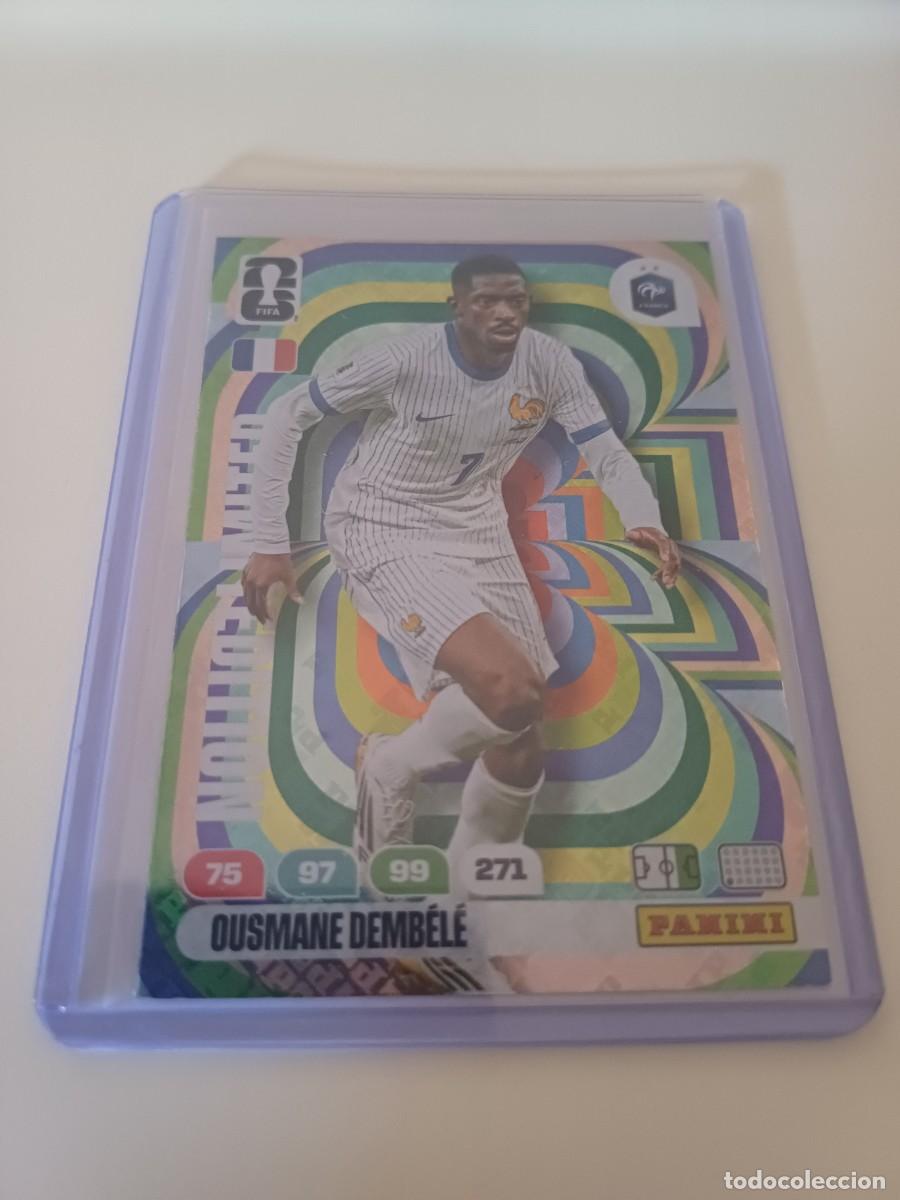 Cromos de f&uacute;tbol: EL-SP FRA DEMBELE Limited Edition Holograma