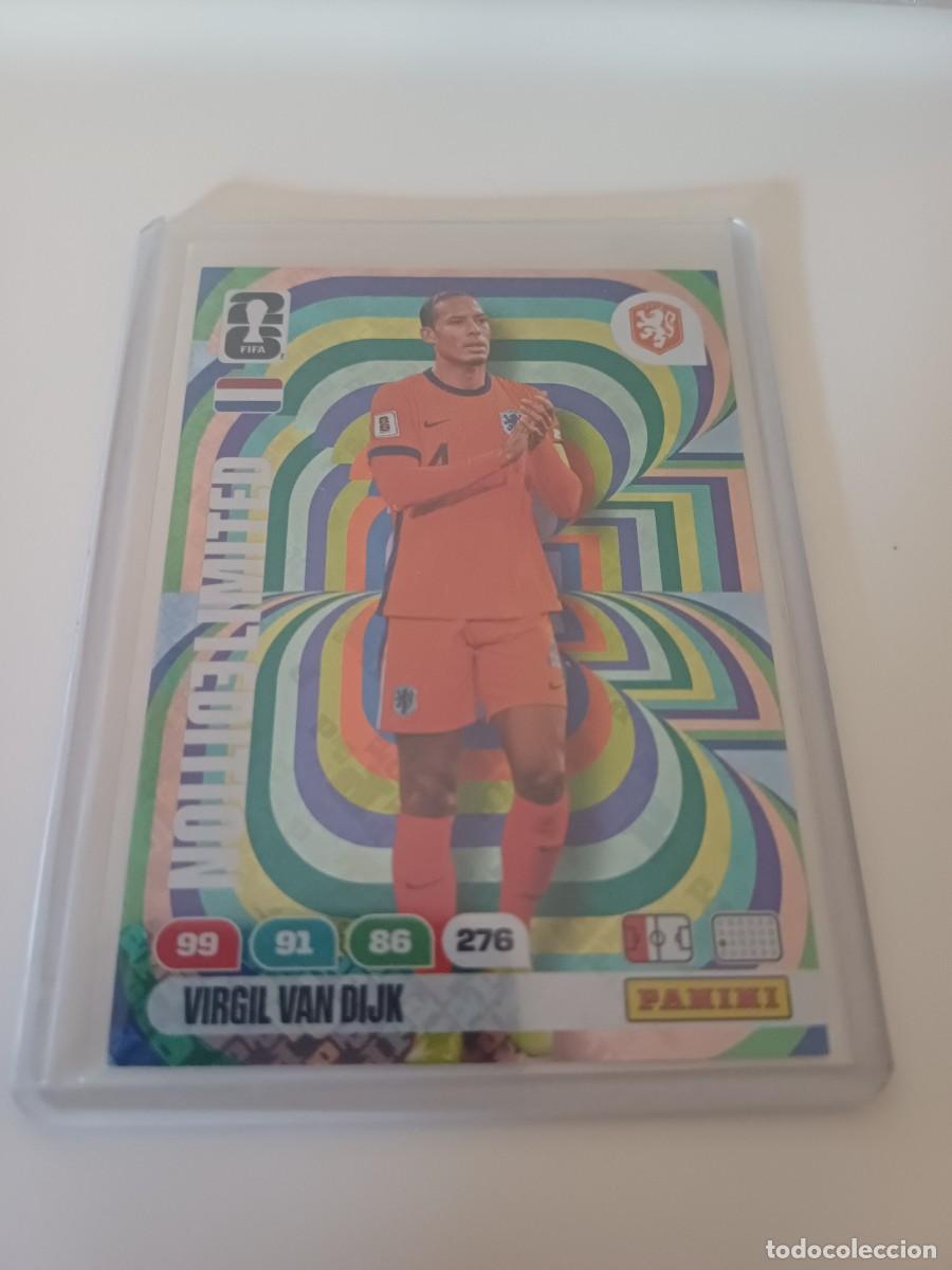 Cromos de f&uacute;tbol: EL-SP NED VAN DIJK Limited Edition Holograma