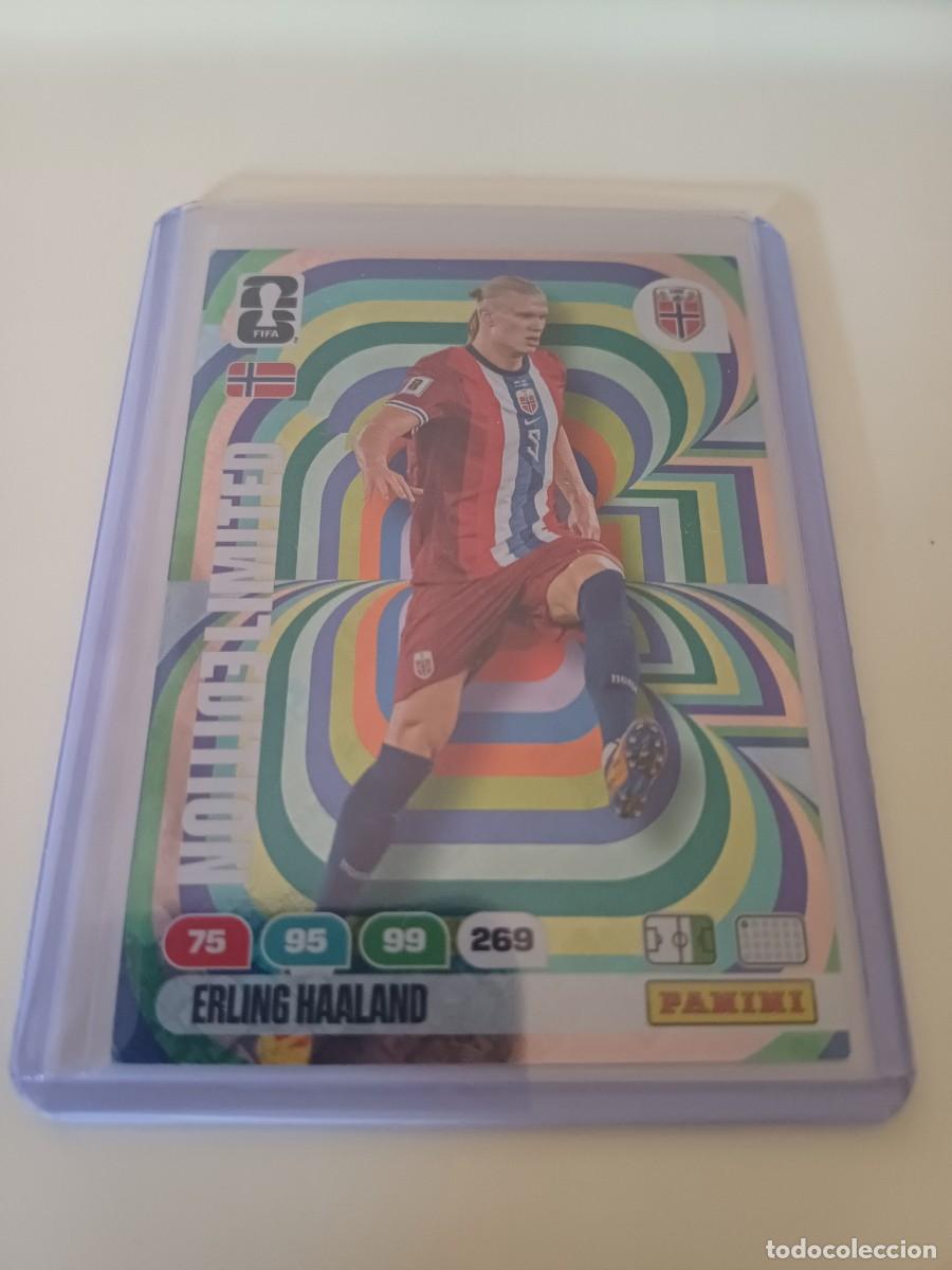 Cromos de f&uacute;tbol: EL-SP NOR HAALAND Limited Edition Holograma