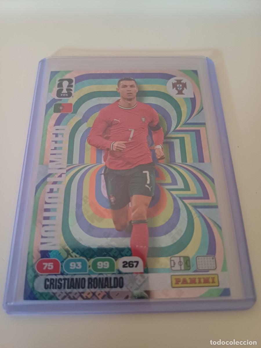 Cromos de f&uacute;tbol: EL-SP POR CRISTIANO RONALDO Limited Edition Holograma