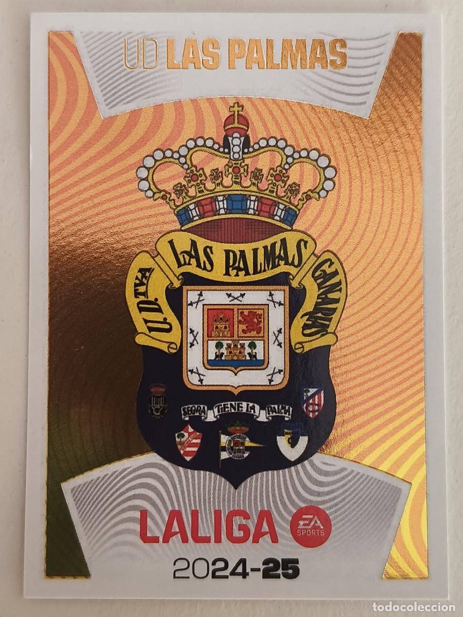 Cromos de f&uacute;tbol: #1 ESCUDO (U.D. LAS PALMAS) LIGA 24/25 ESTE