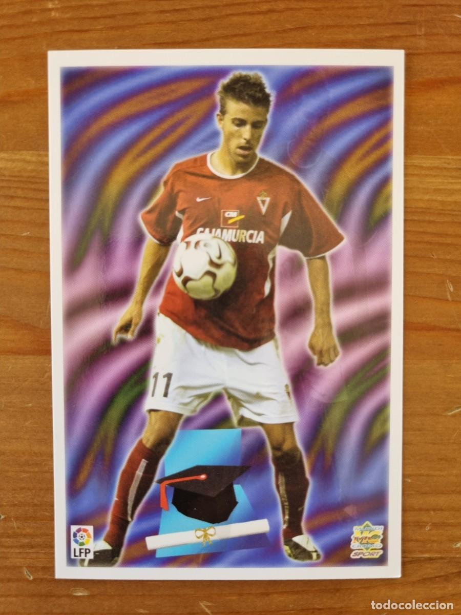 Cromos de f&uacute;tbol: 85 LUIS GARC&Iacute;A (Real Murcia). Top Liga 2004 (Mundicromo)