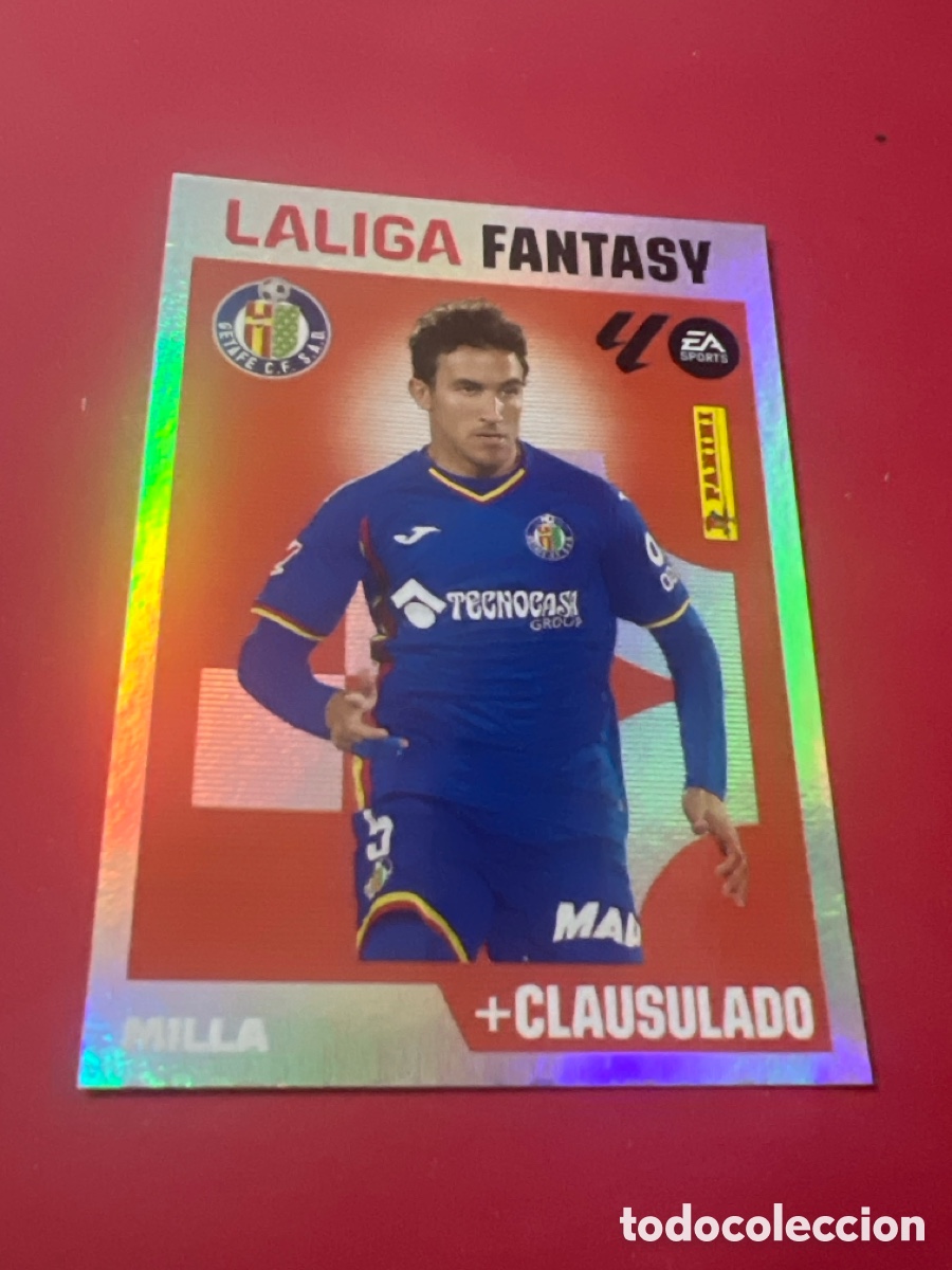 Cromos de f&uacute;tbol: C4437. 6 MILLA LALIGA FANTASY LIGA ESTE EDICIONES ESTE 2026 2027 26 27 GETAFE