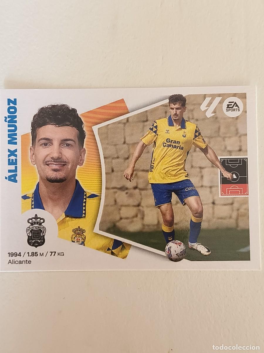 Cromos de f&uacute;tbol: #5 ALEX MU&Ntilde;OZ (U.D. LAS PALMAS) LIGA 24/25 ESTE