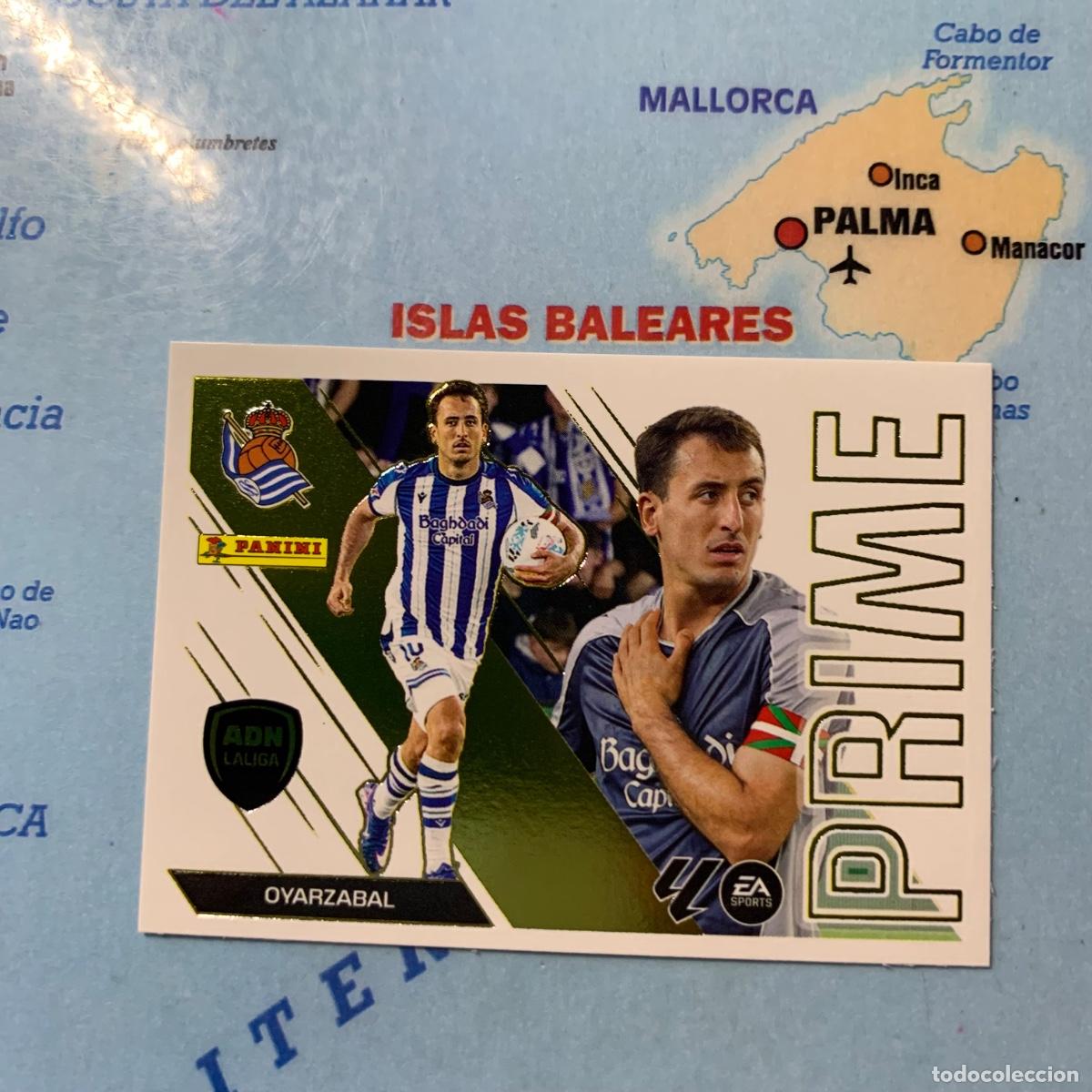 Cromos de f&uacute;tbol: Oyarzabal ADN Prime n&uacute;mero 11 De la Real Sociedad cromo de la liga este 26-27 2026-2027