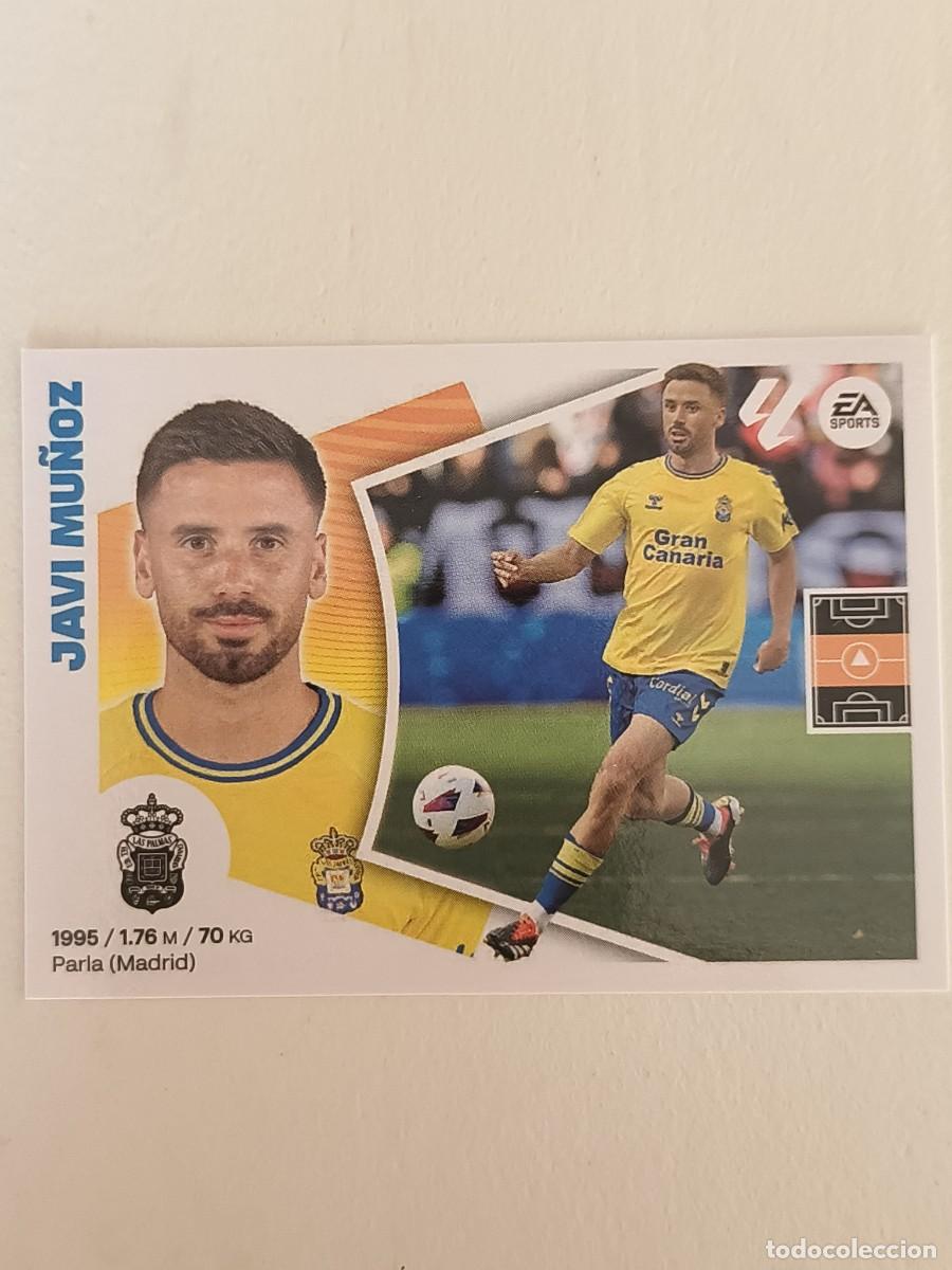Cromos de f&uacute;tbol: #12 JAVI MU&Ntilde;OZ (U.D. LAS PALMAS) LIGA 24/25 ESTE