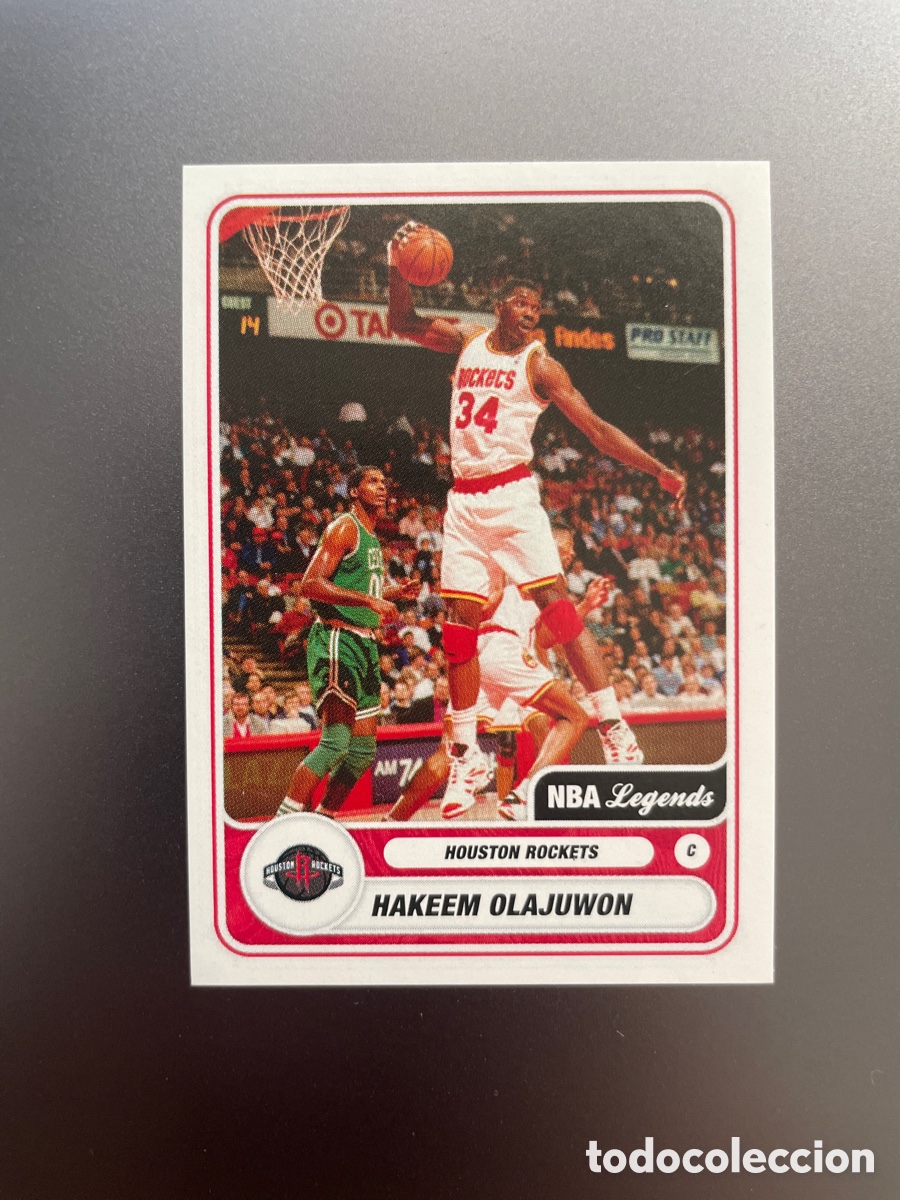 Cromos de f&uacute;tbol: Hakeem Olajuwon 502 Panini Stickers NBA 2023 Houston Rockets
