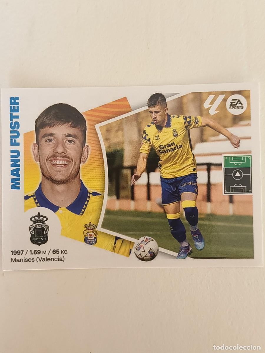 Cromos de f&uacute;tbol: #MANU FUSTER ULTIMOS FICHAJES 15 (U.D. LAS PALMAS) LIGA 24/25 ESTE