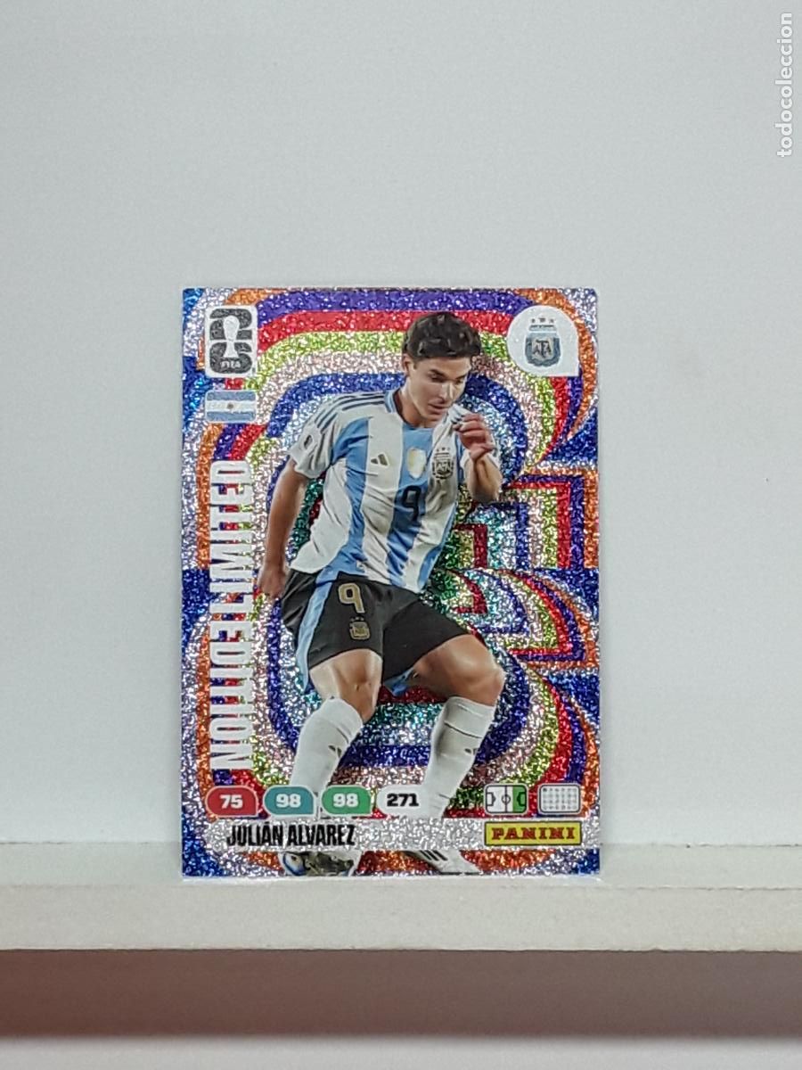 Cromos de Futebol: ADRENALYN MUNDIAL 2026 WORLD CUP 26 ALBUM PANINI N LIMITADA ARGENTINA JULIAN ALVAREZ
