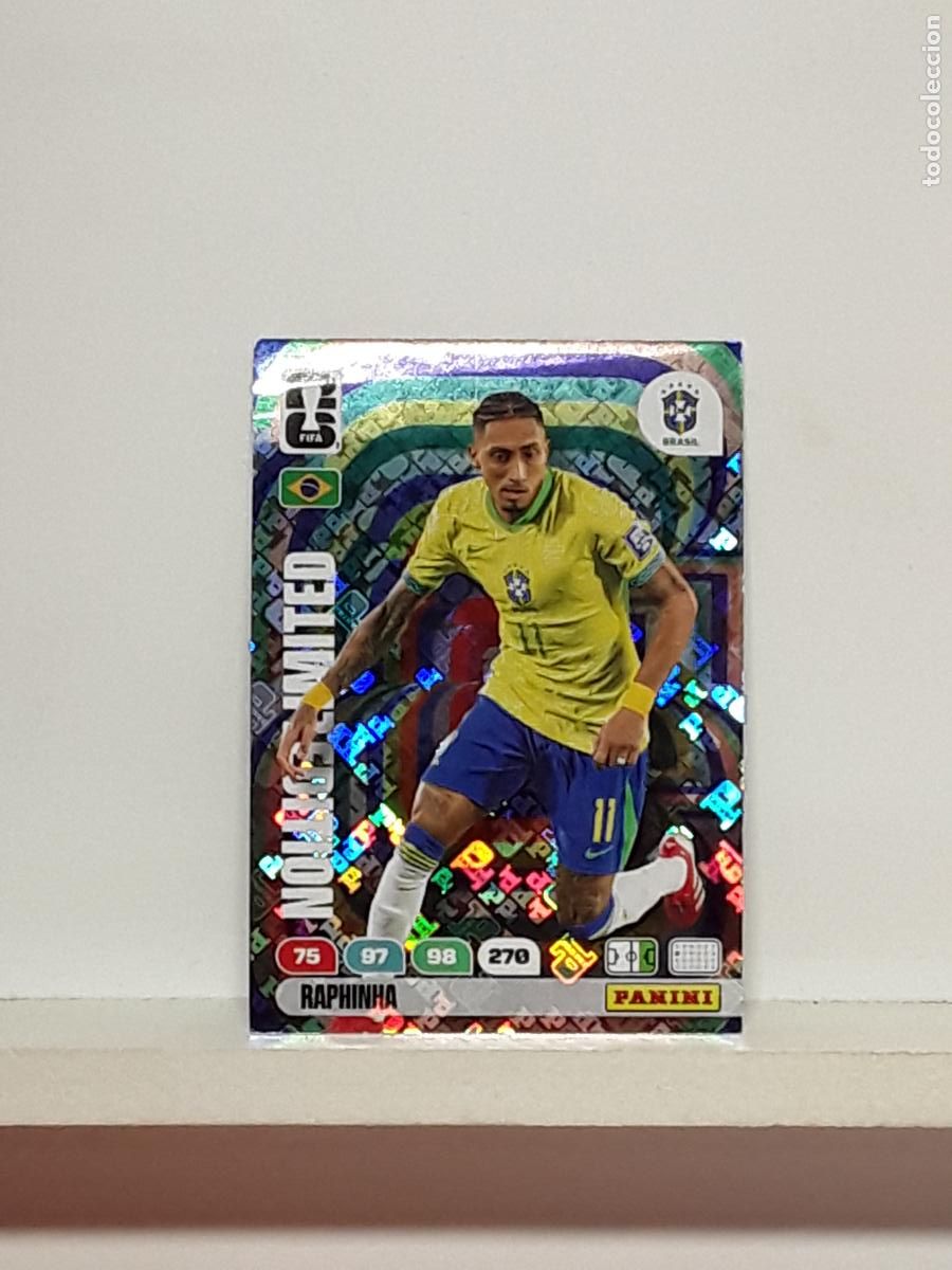 Fu&szlig;ball-Sticker: ADRENALYN MUNDIAL 2026 WORLD CUP 26 ALBUM PANINI N LIMITADA BRASIL BRAZIL RAPHINHA