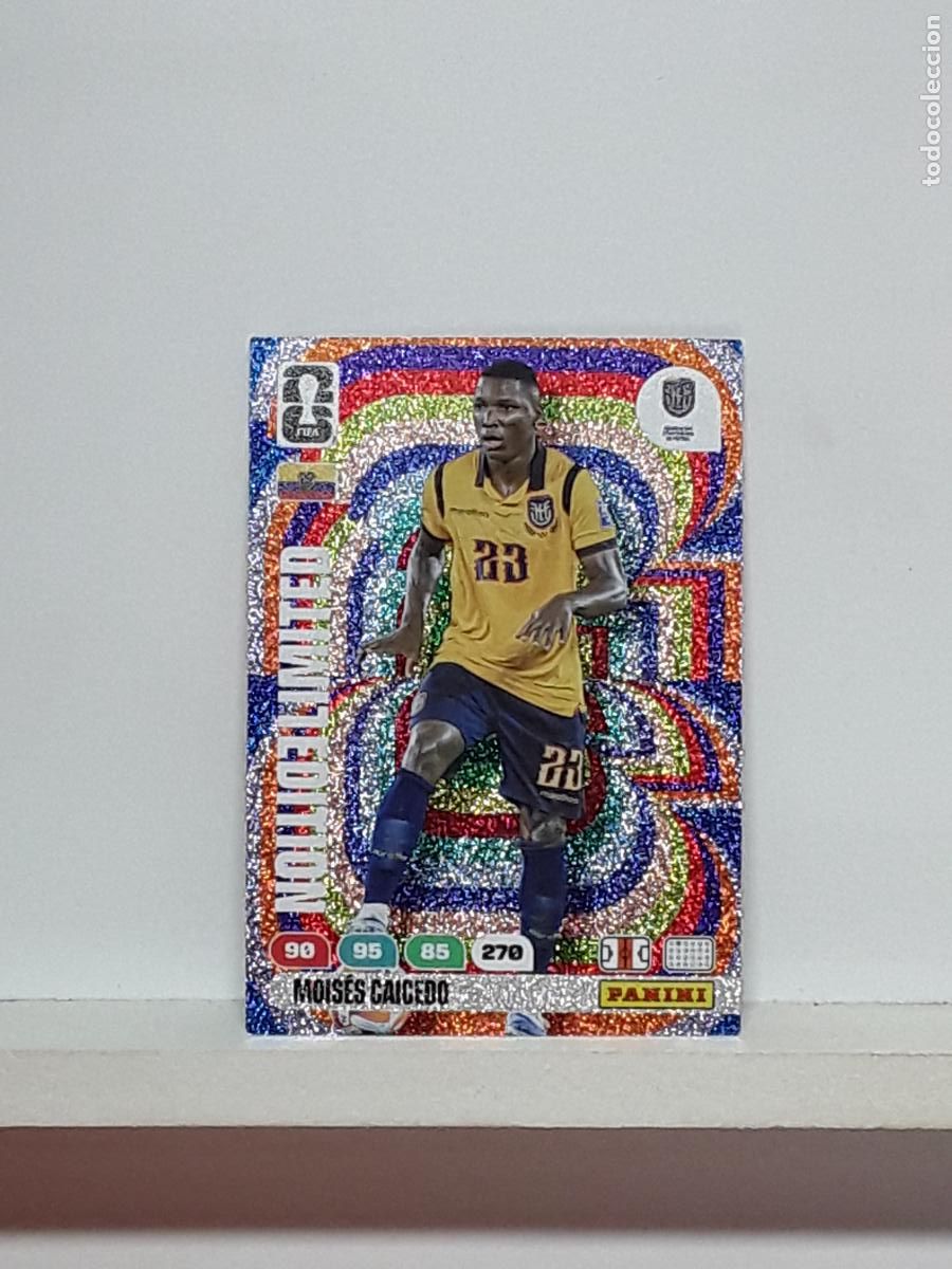 Fu&szlig;ball-Sticker: ADRENALYN MUNDIAL 2026 WORLD CUP 26 ALBUM PANINI N LIMITADA COLOMBIA MOISES CAICEDO