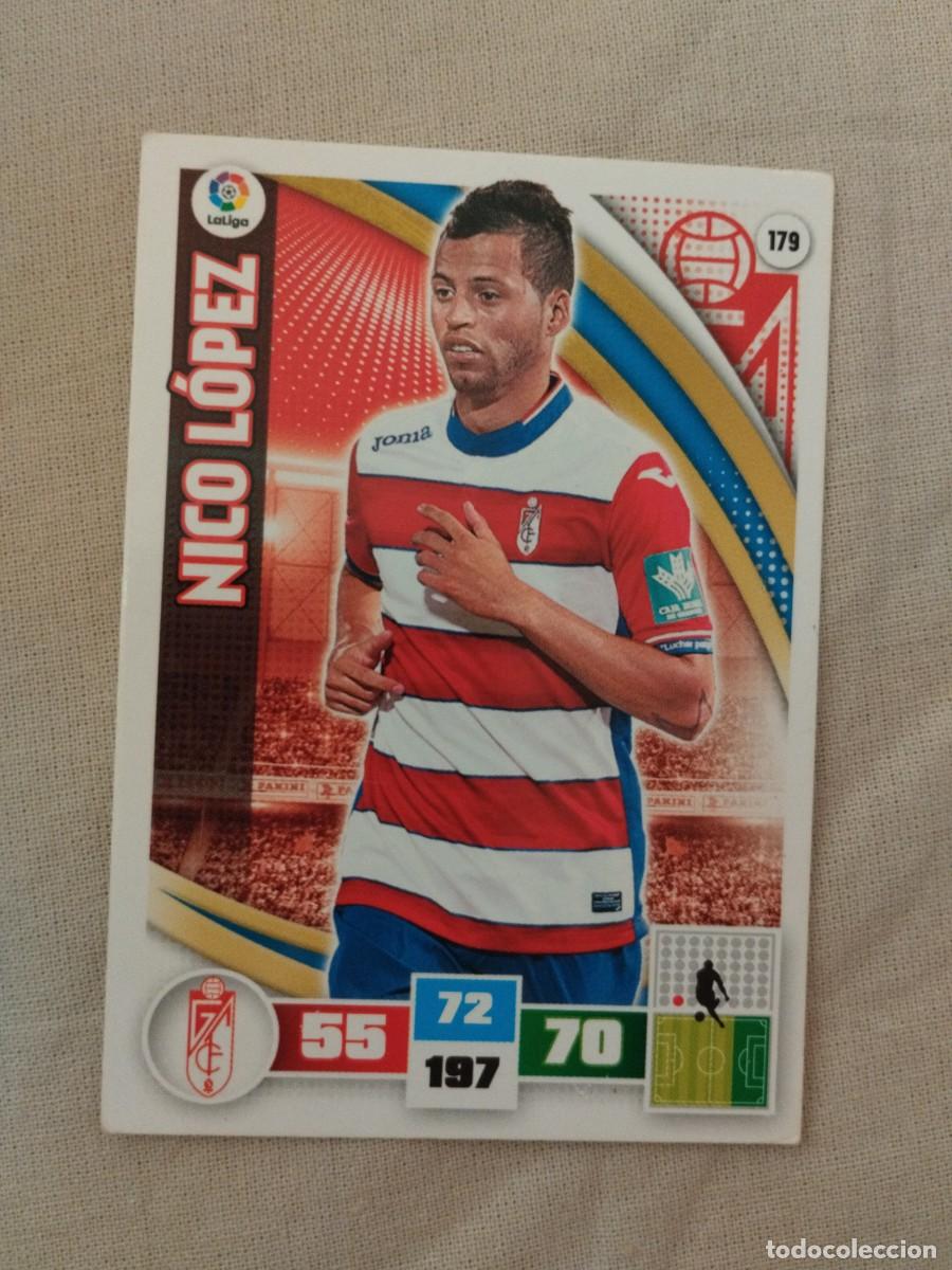 Cromos de f&uacute;tbol: Nico L&oacute;pez Adrenalyn XL 2015-16