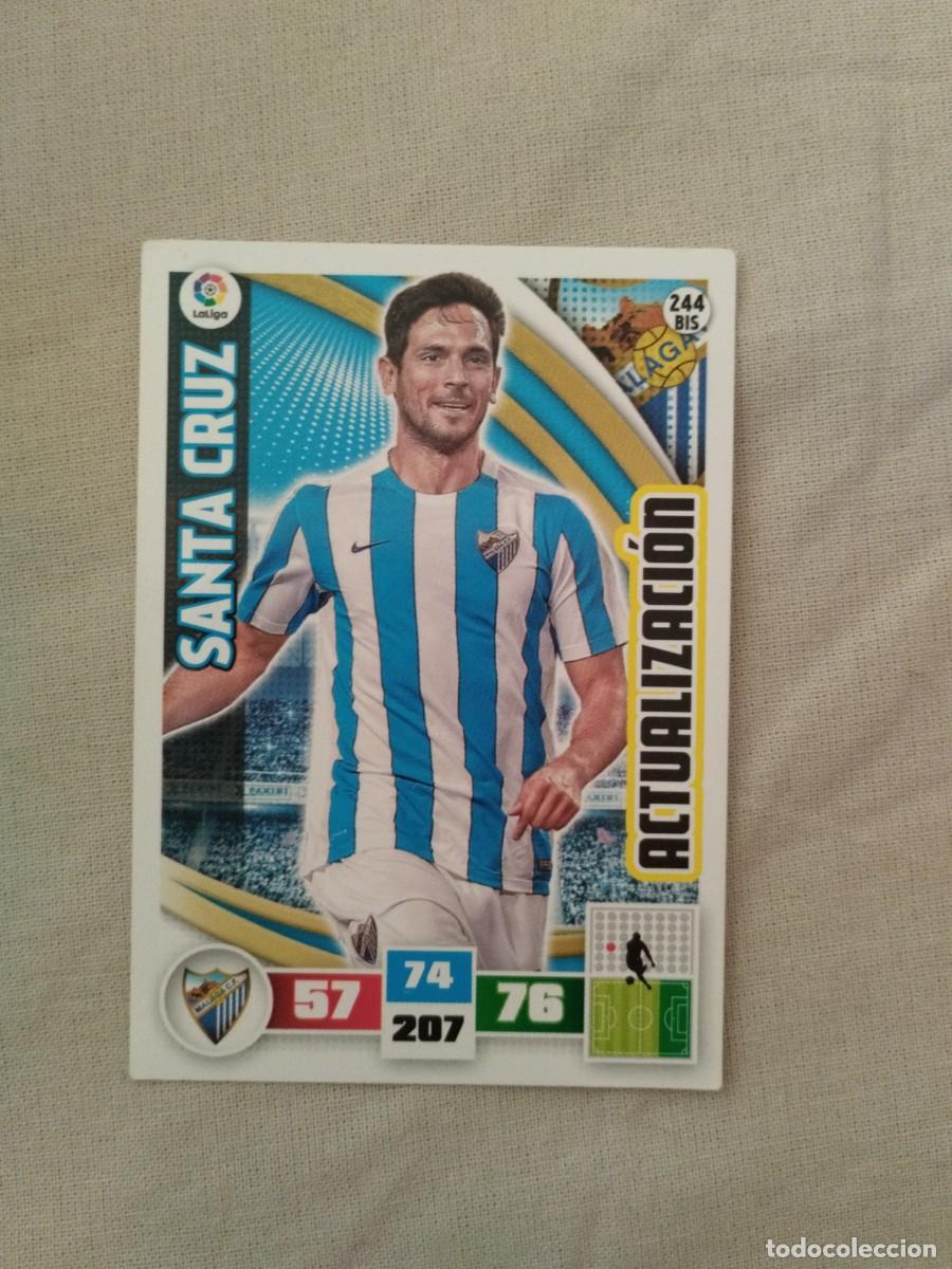 Cromos de f&uacute;tbol: Santa Cruz Actualizaci&oacute;n Adrenalyn XL