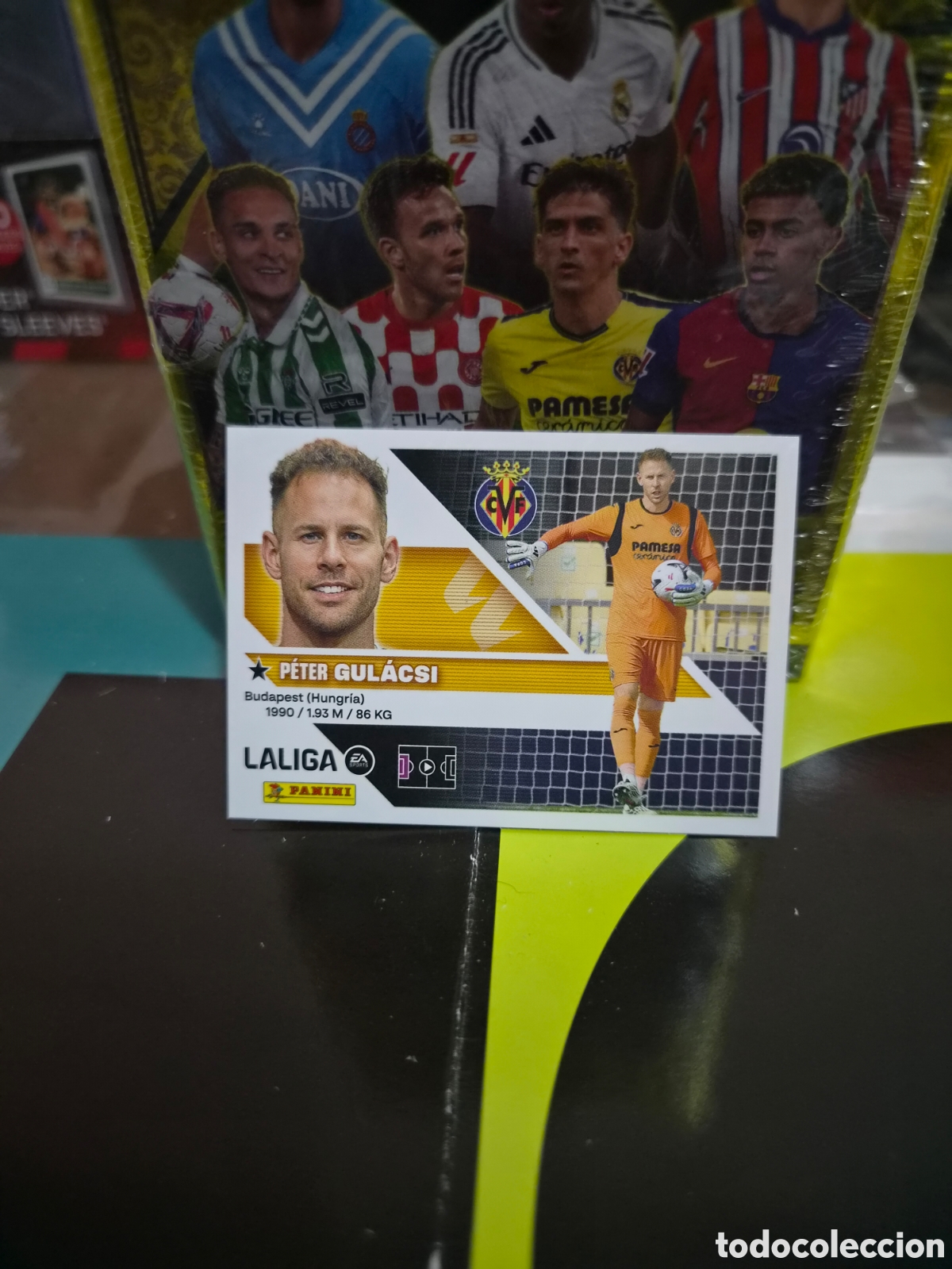 Cromos de f&uacute;tbol: N&deg;4Bis Villarreal Gulacsi Liga Este 26/27