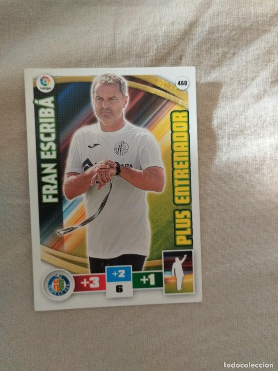 Cromos de f&uacute;tbol: Fran escrib&aacute; Plus entrenador 2015-16