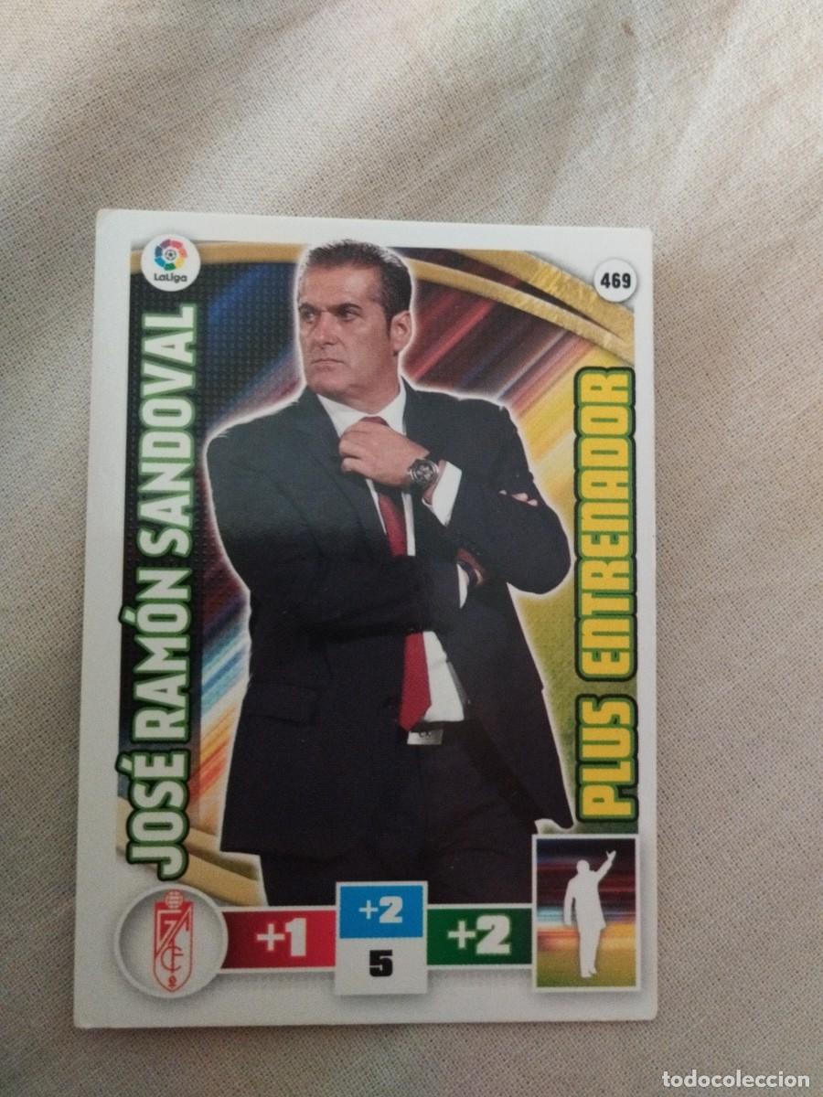 Cromos de f&uacute;tbol: Sandoval Plus entrenador Granada 2015-16