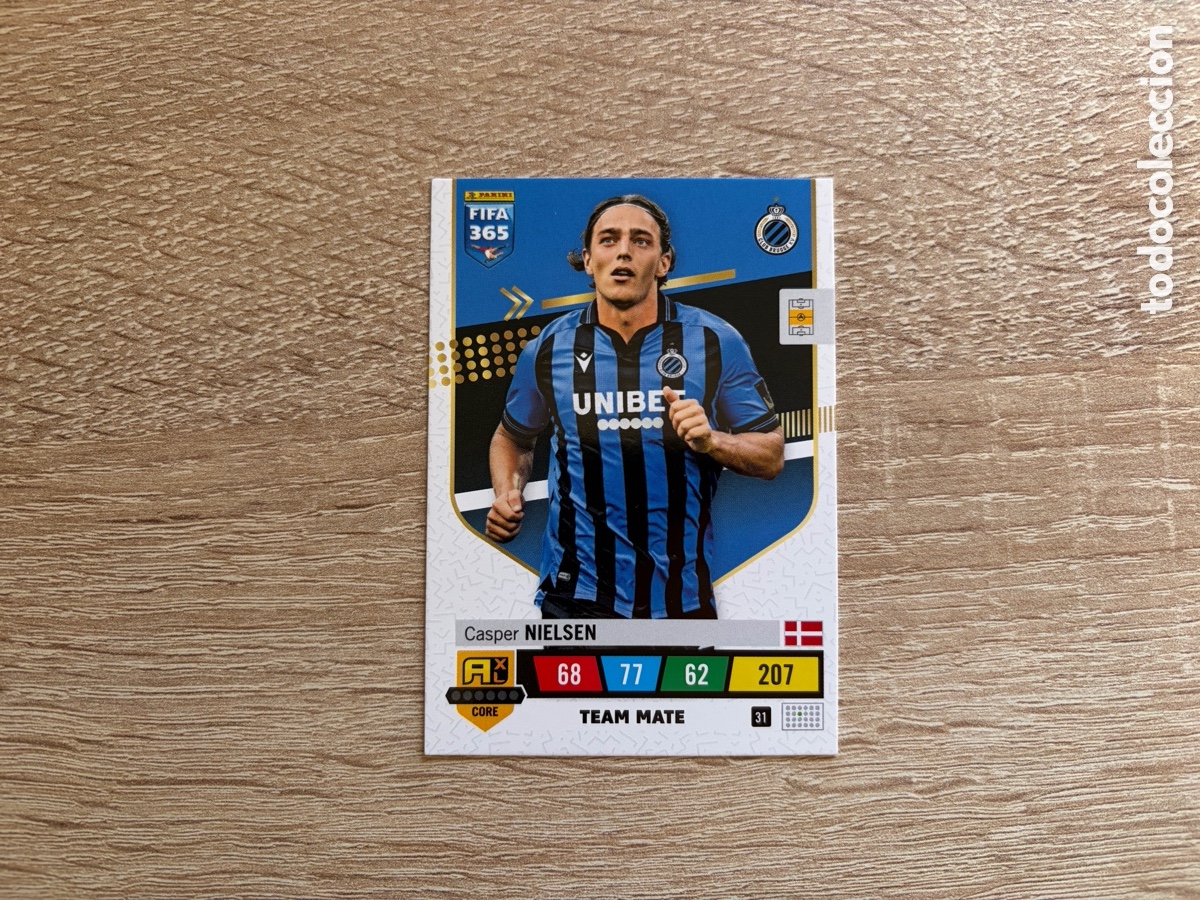 Figurine di Calcio: 31 CASPER NIELSEN ADRENALYN XL FIFA 365 2023 CLUB BRUGGE