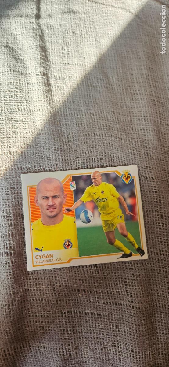Figurine di Calcio: Cygan � Villarreal � LIGA ESTE 2007 2008 07 08 sin pegar