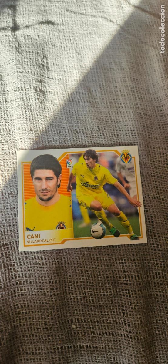 Figurine di Calcio: Cani � Villarreal � LIGA ESTE 2007 2008 07 08 sin pegar