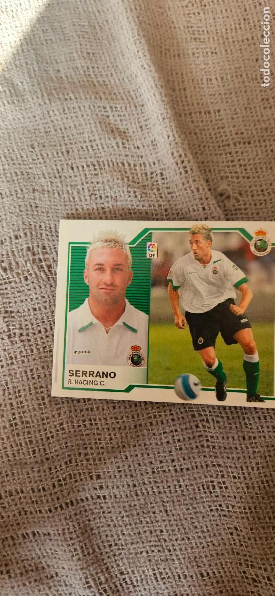 Cromos de Futebol: SERRANO � Racing de Santander � LIGA ESTE 2007 2008 07 08 sin pegar