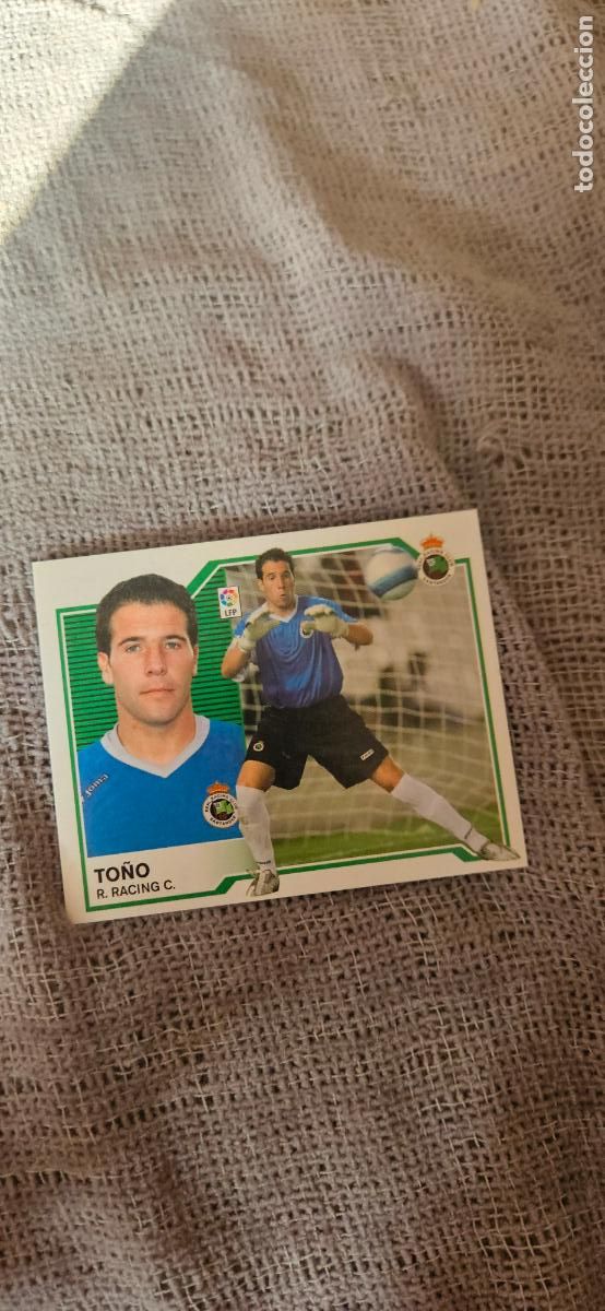 Cromos de Futebol: To&ntilde;o � Racing de Santander � LIGA ESTE 2007 2008 07 08 sin pegar