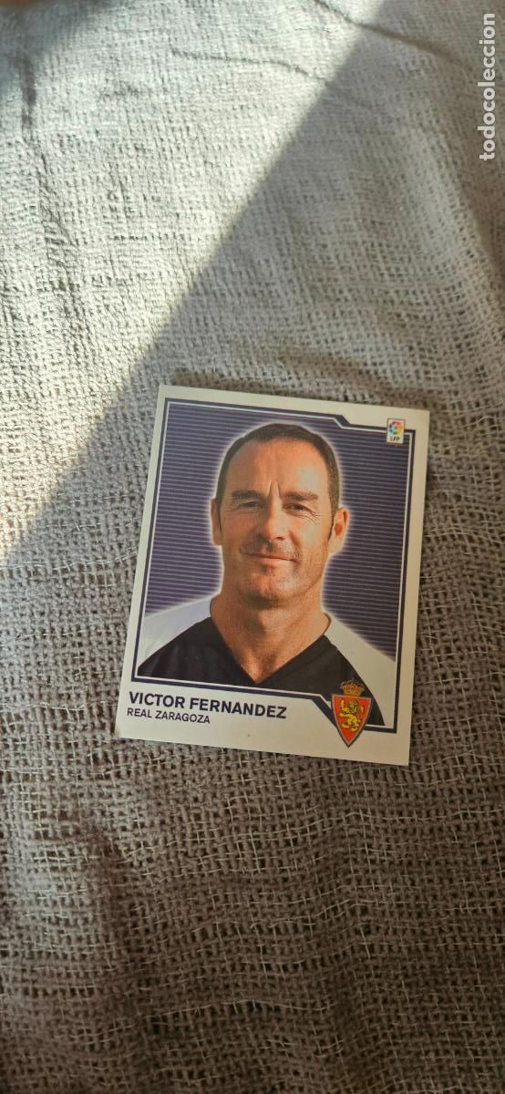 Fu&szlig;ball-Sticker: victor fernandez � Zaragoza � LIGA ESTE 2007 2008 07 08 sin pegar